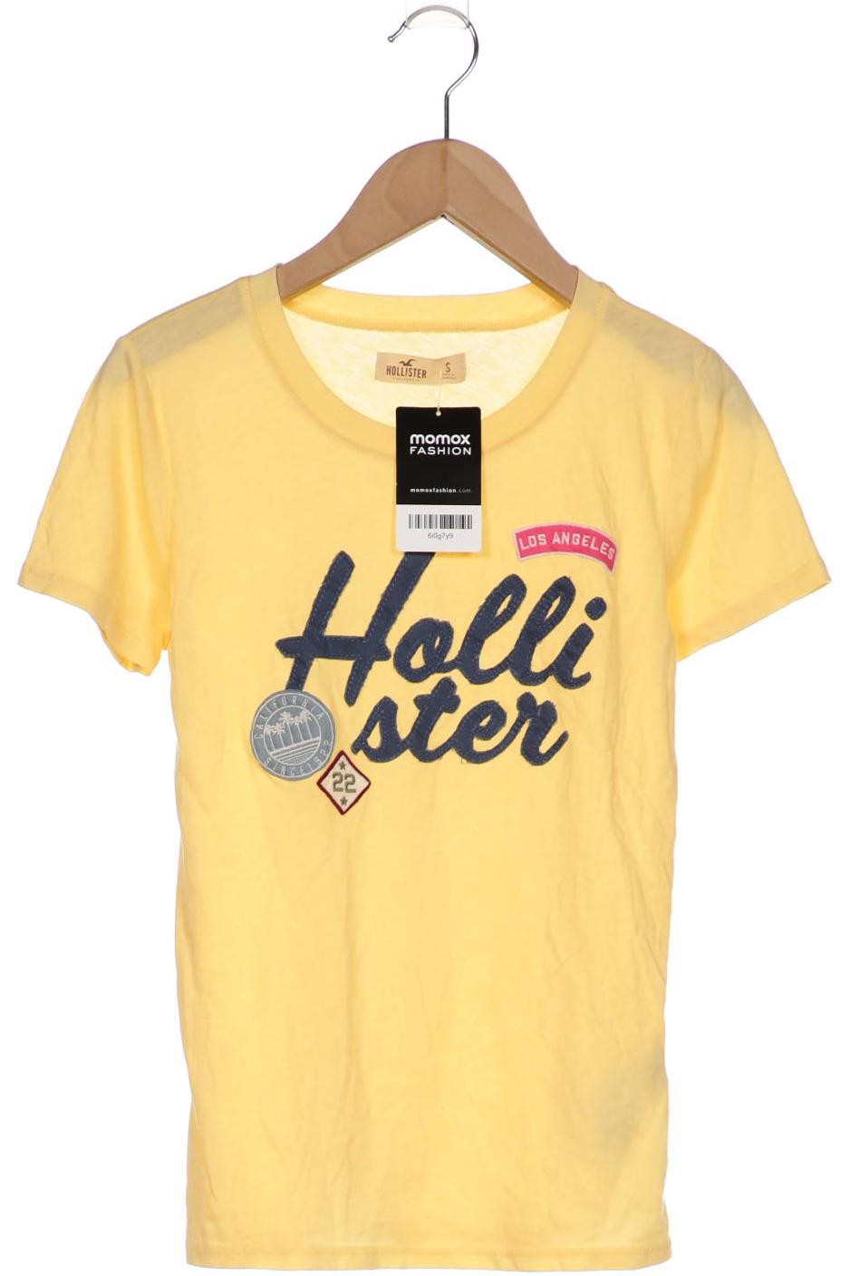 

Hollister Damen T-Shirt, gelb, Gr. 36