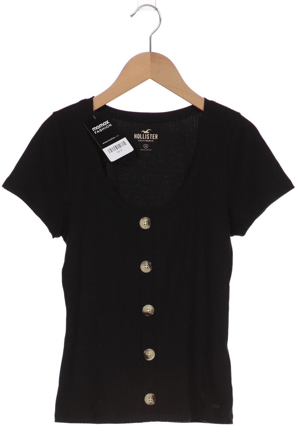 

Hollister Damen T-Shirt, schwarz