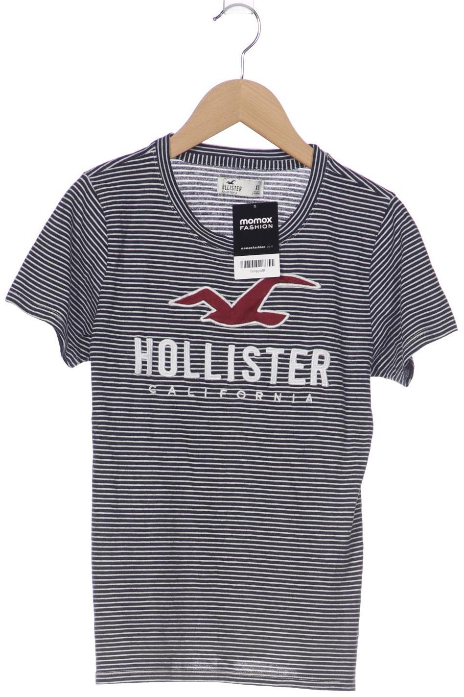 

Hollister Damen T-Shirt, marineblau, Gr. 34