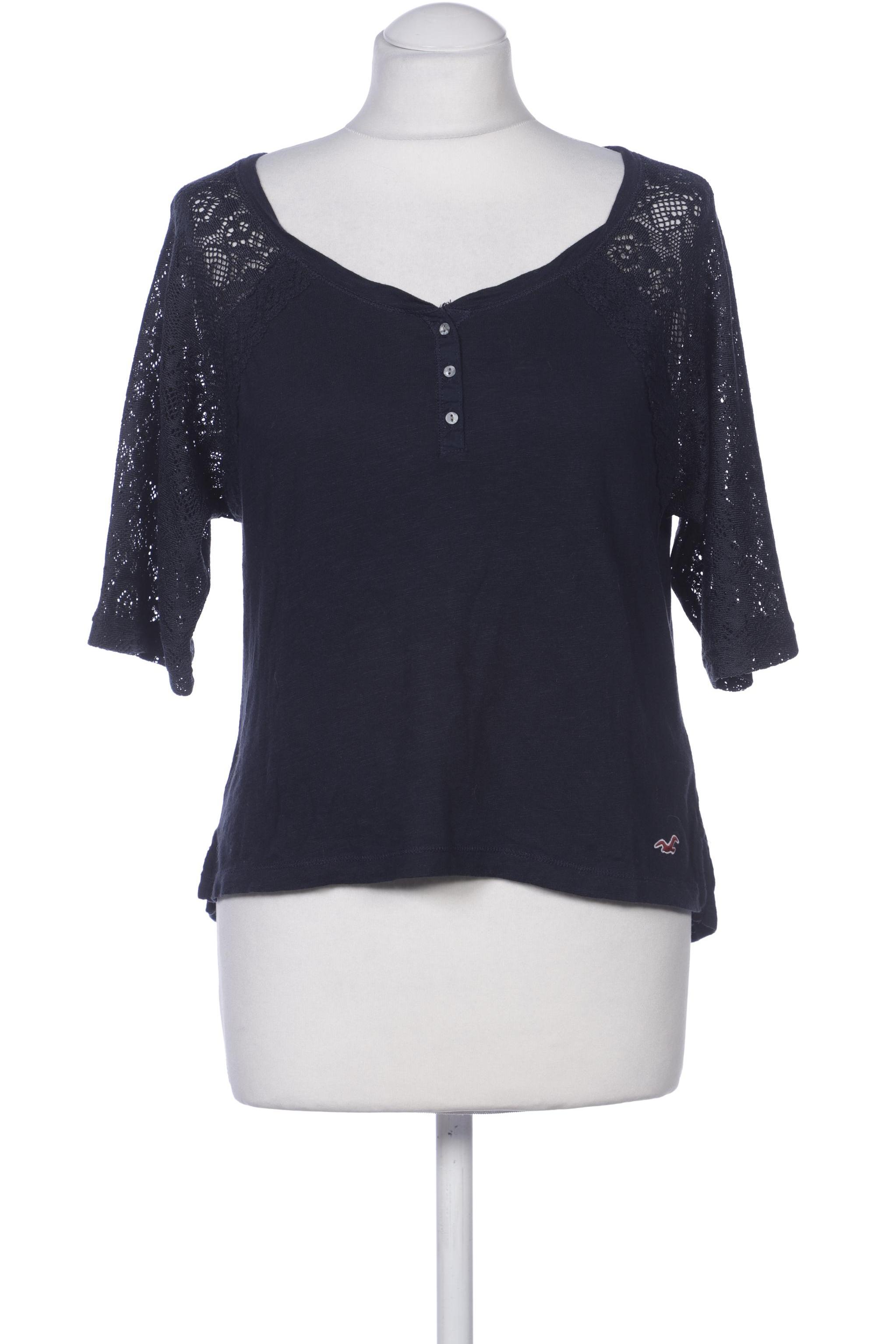 

Hollister Damen T-Shirt, marineblau, Gr. 38