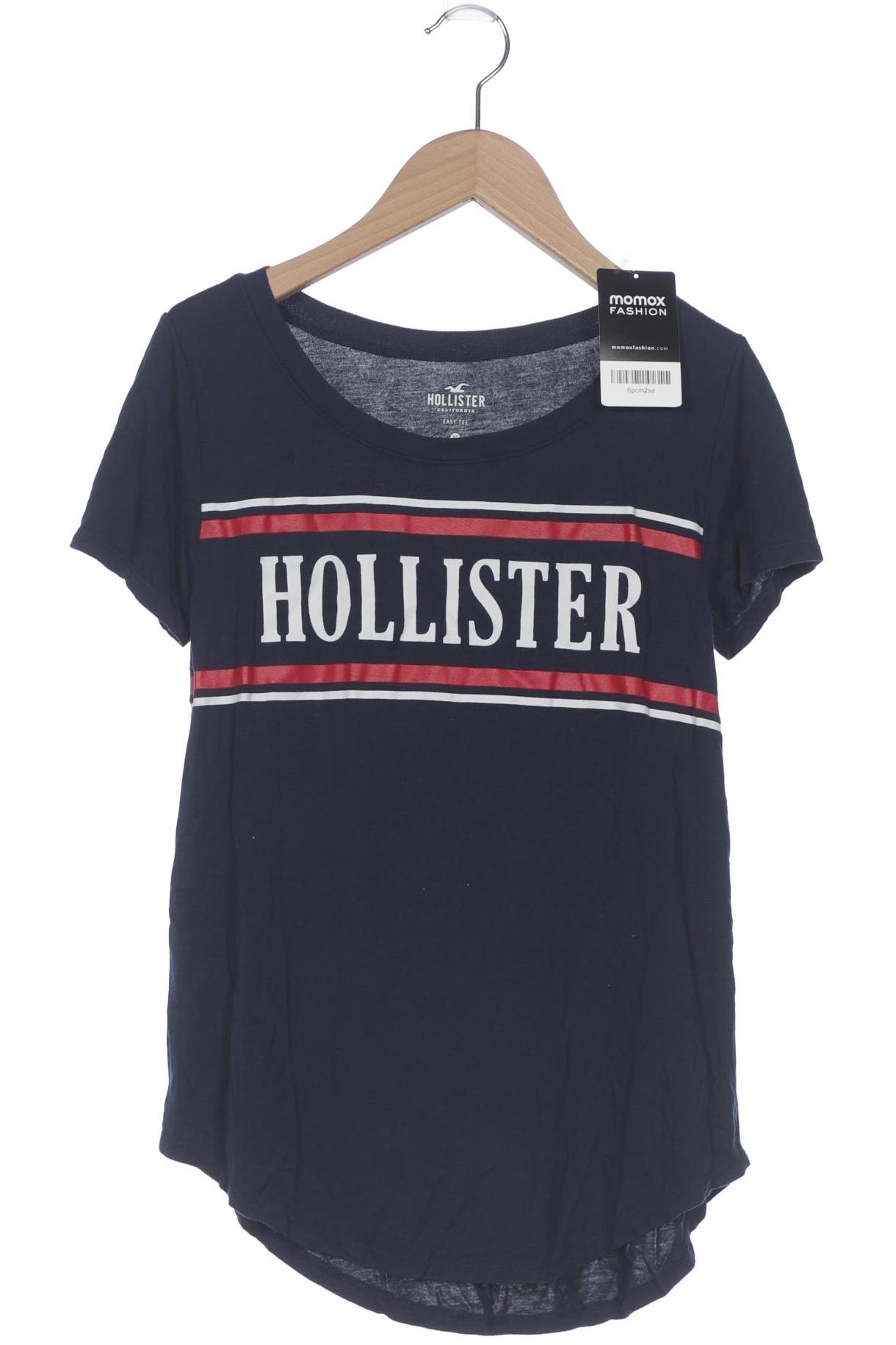 

Hollister Damen T-Shirt, marineblau, Gr. 34