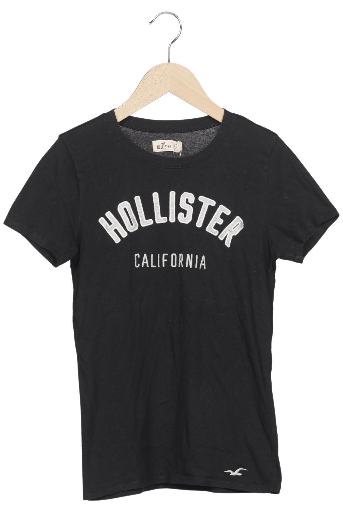 

Hollister Damen T-Shirt, schwarz, Gr. 34