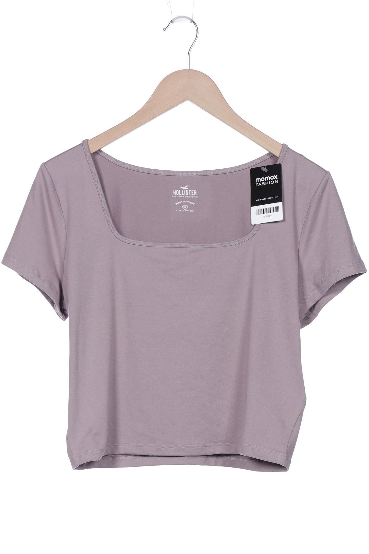 

Hollister Damen T-Shirt, flieder, Gr. 44