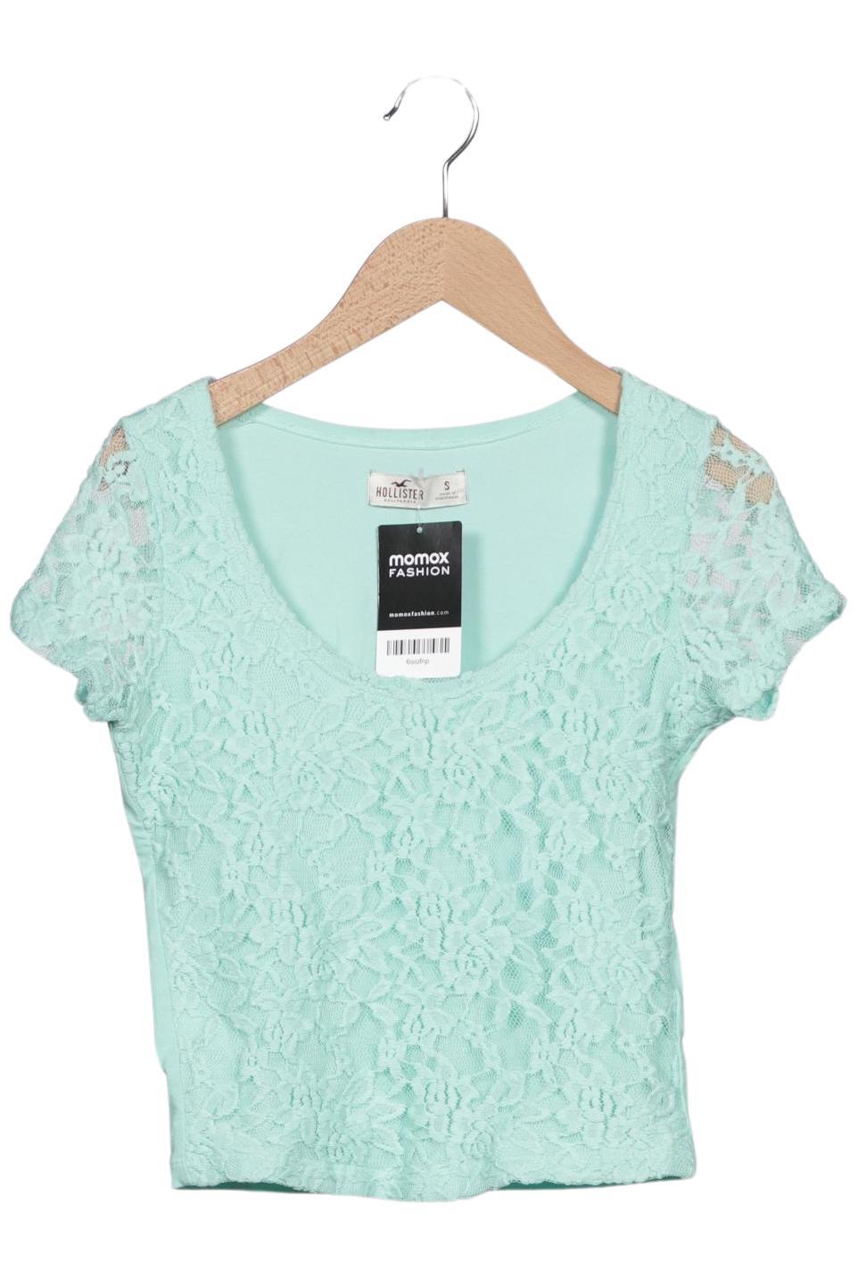 

Hollister Damen T-Shirt, türkis, Gr. 36