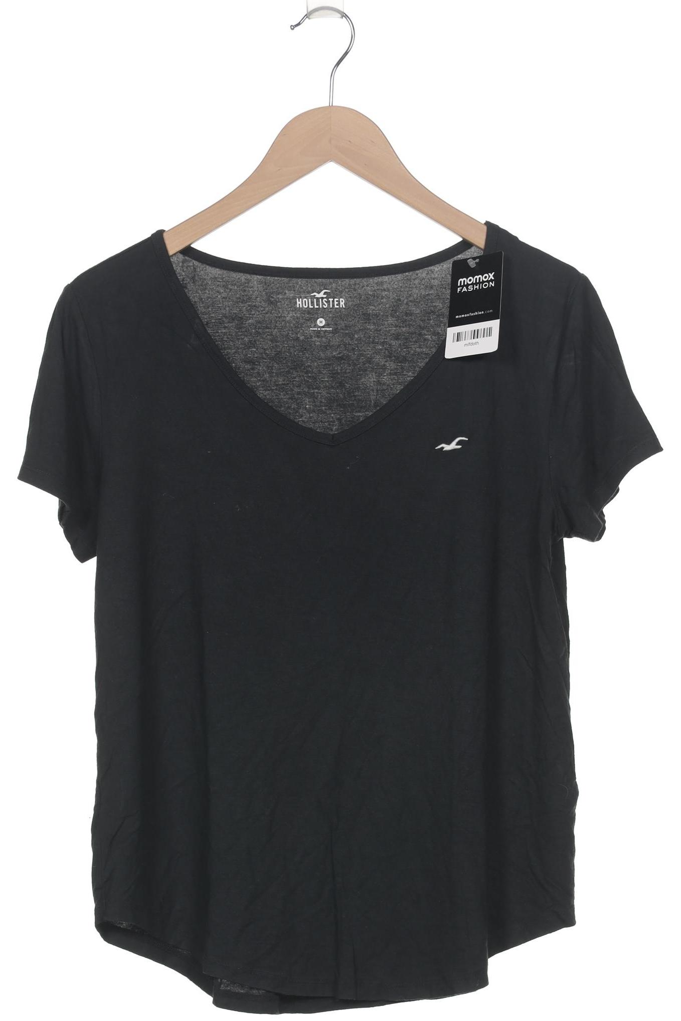 

Hollister Damen T-Shirt, schwarz, Gr. 38