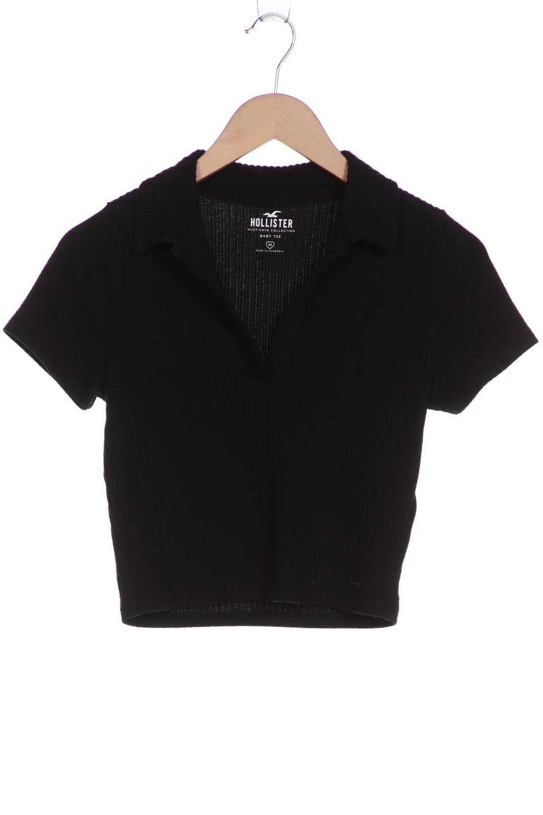 

Hollister Damen T-Shirt, schwarz
