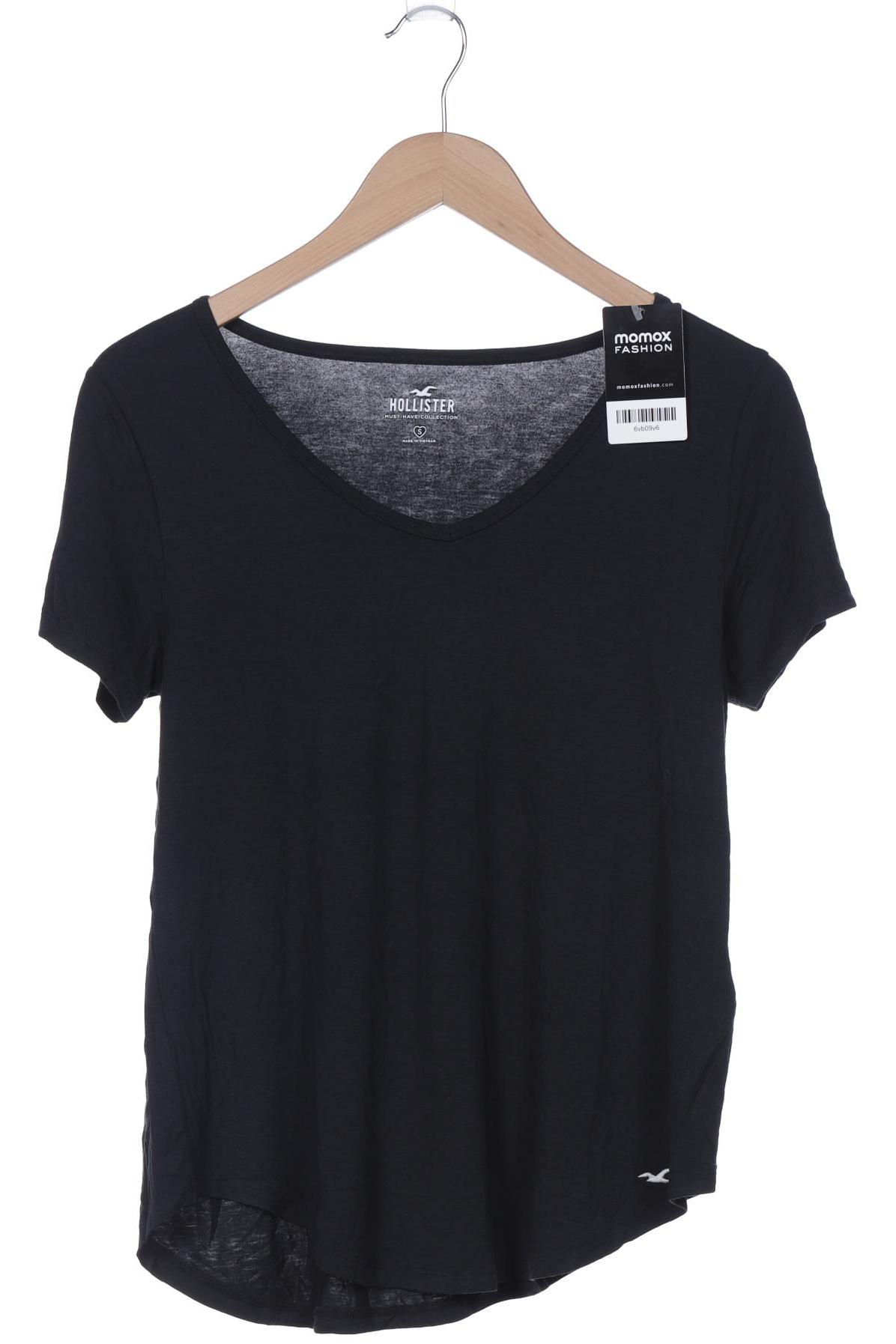 

Hollister Damen T-Shirt, schwarz, Gr. 36