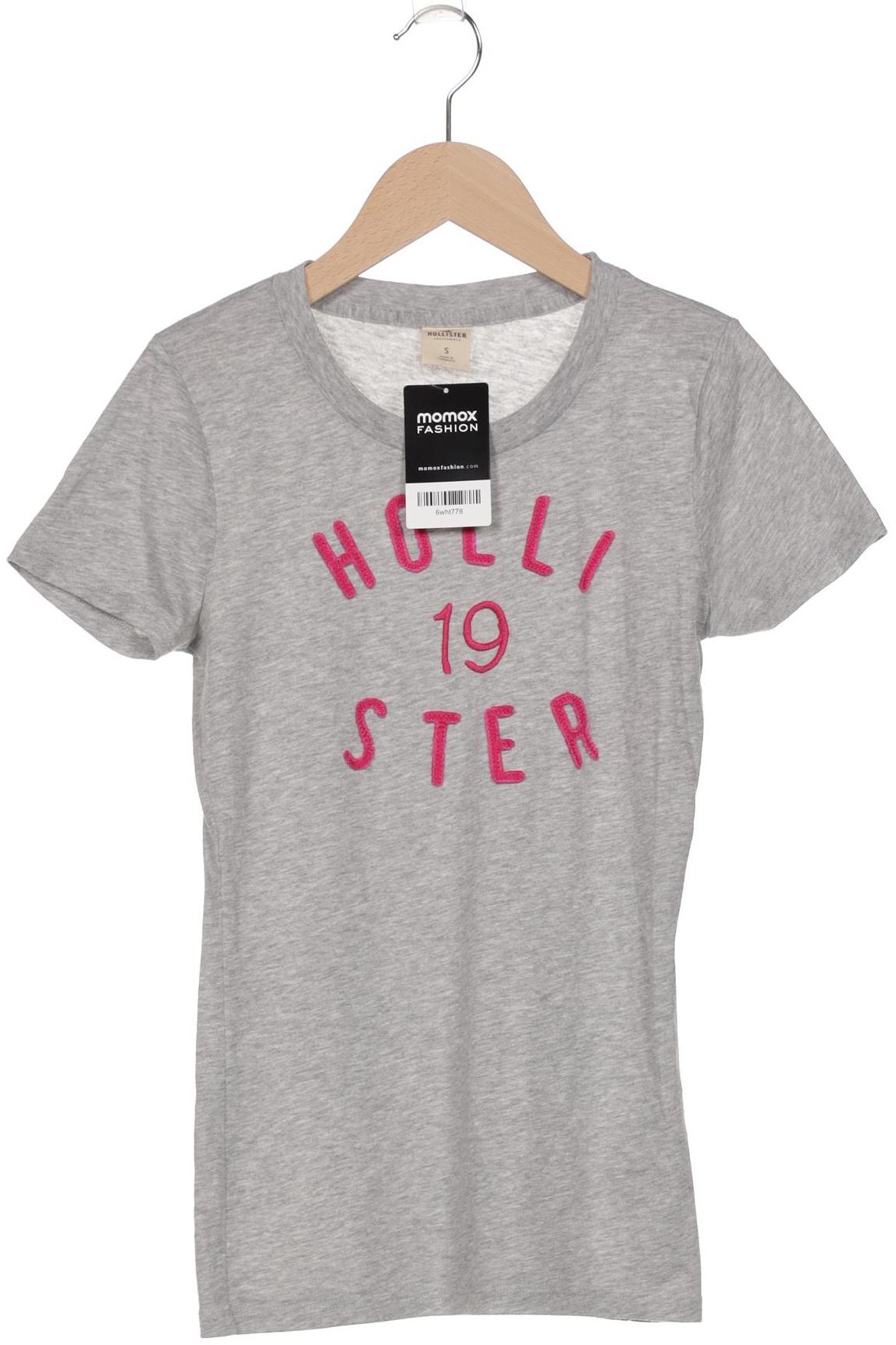 

Hollister Damen T-Shirt, grau, Gr. 36