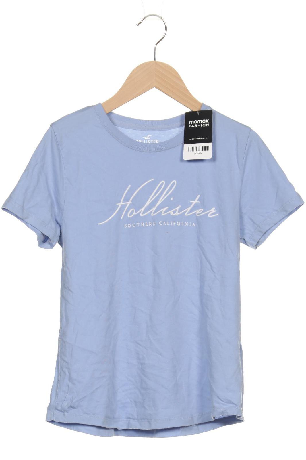 

Hollister Damen T-Shirt, blau, Gr. 34