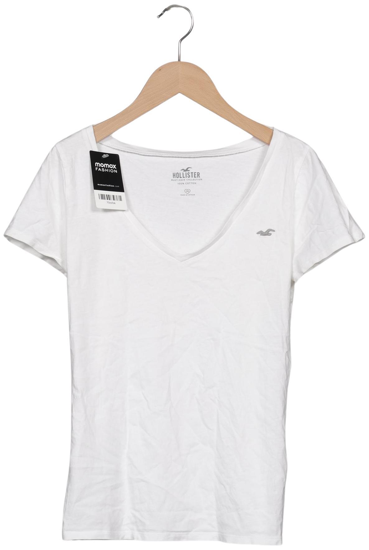 

Hollister Damen T-Shirt, weiß, Gr. 38