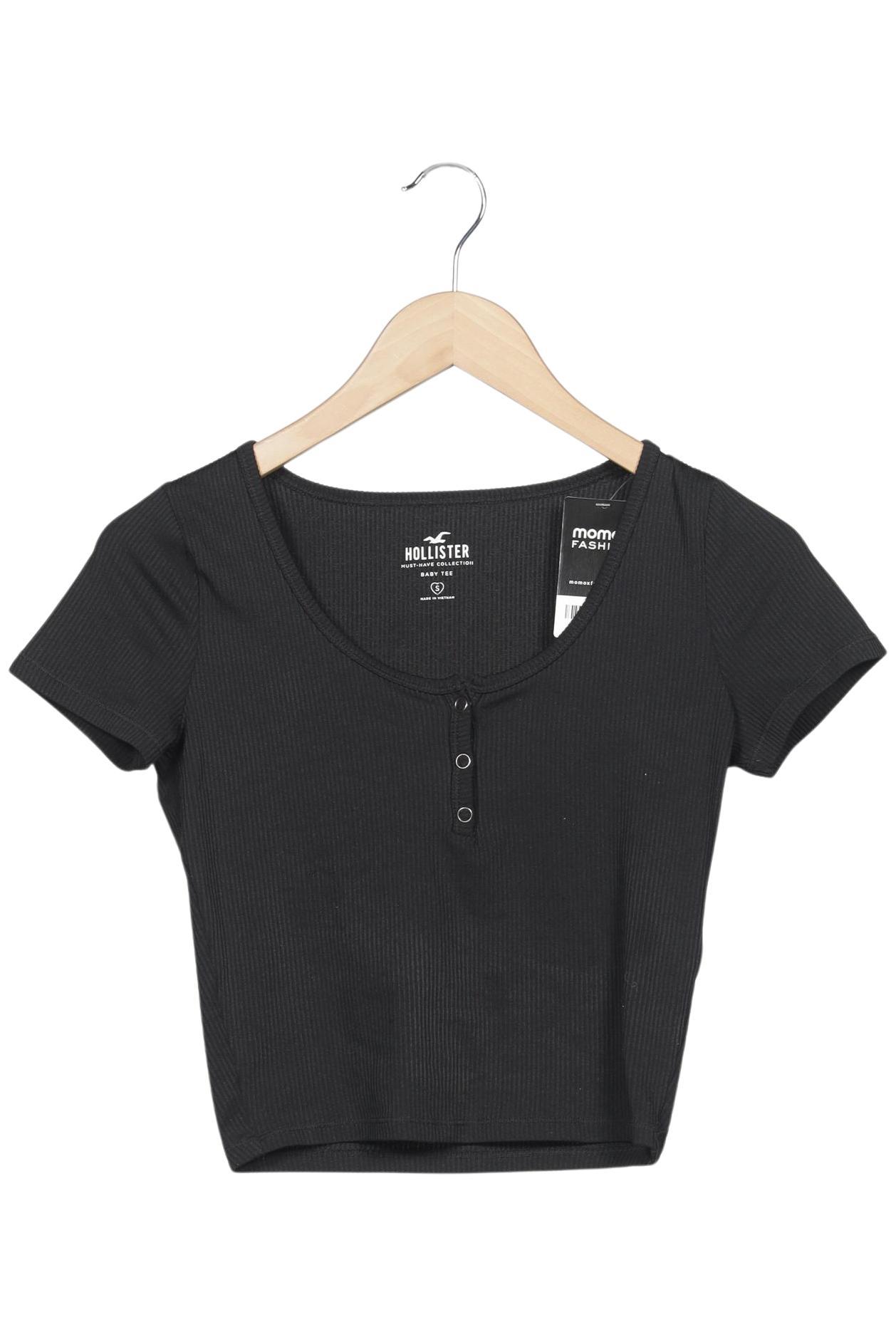 

Hollister Damen T-Shirt, schwarz, Gr. 36