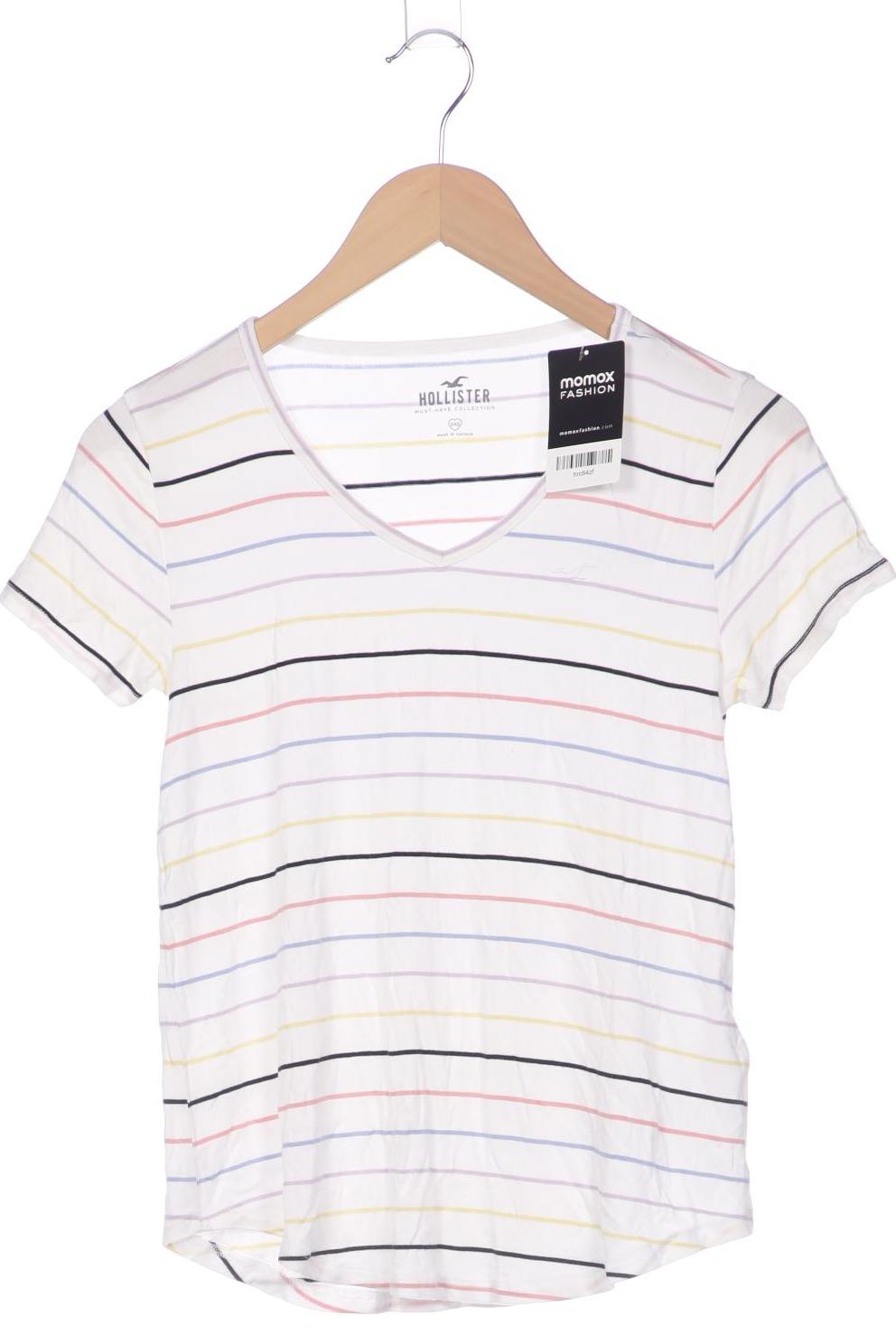 

Hollister Damen T-Shirt, weiß, Gr. 32