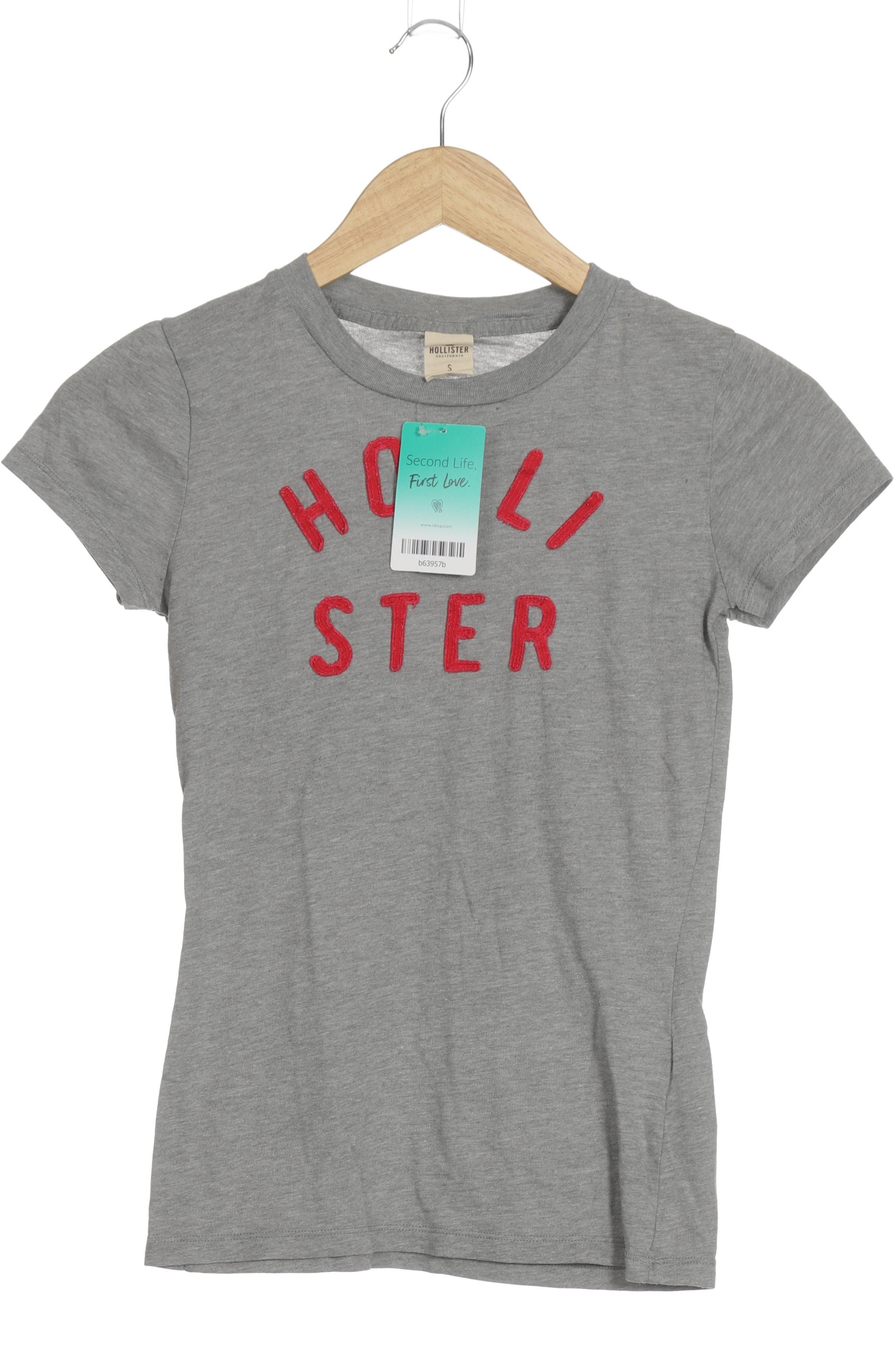 

Hollister Damen T-Shirt, grau, Gr. 36