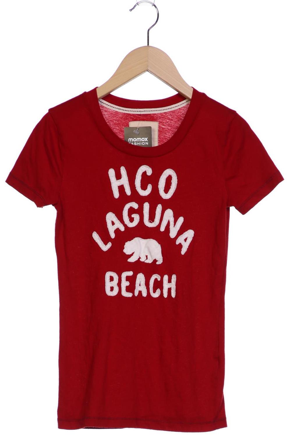 

Hollister Damen T-Shirt, rot