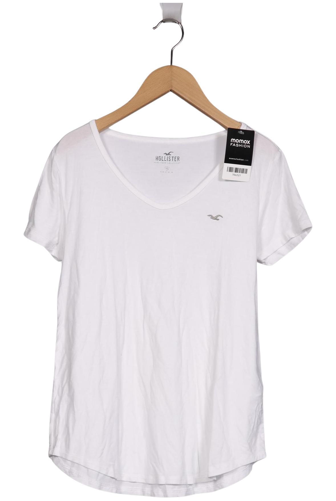 

Hollister Damen T-Shirt, weiß, Gr. 34