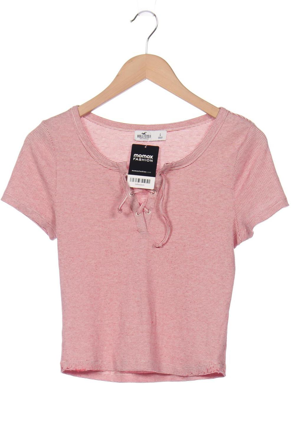 

Hollister Damen T-Shirt, rot, Gr. 42