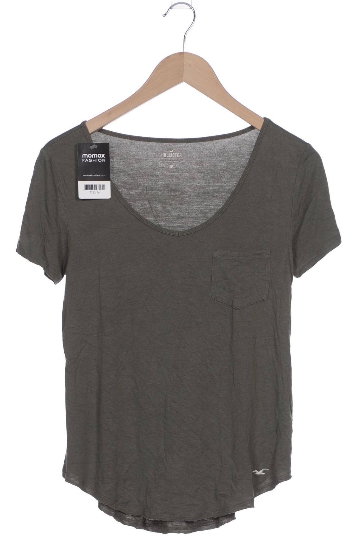 

Hollister Damen T-Shirt, grün, Gr. 34