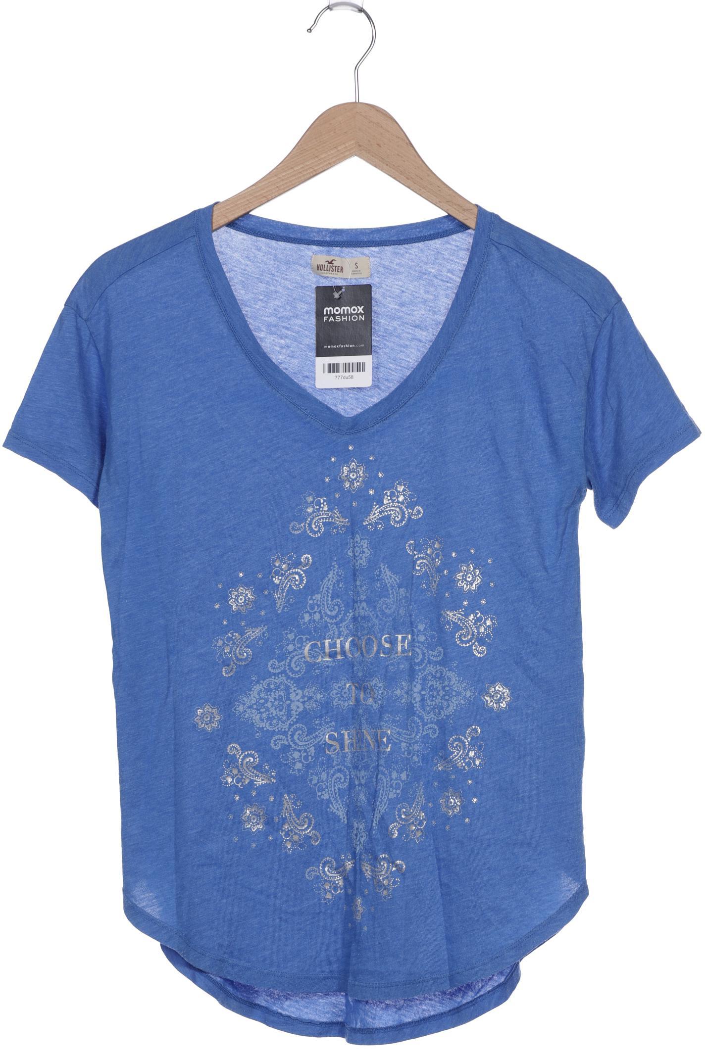 

Hollister Damen T-Shirt, blau
