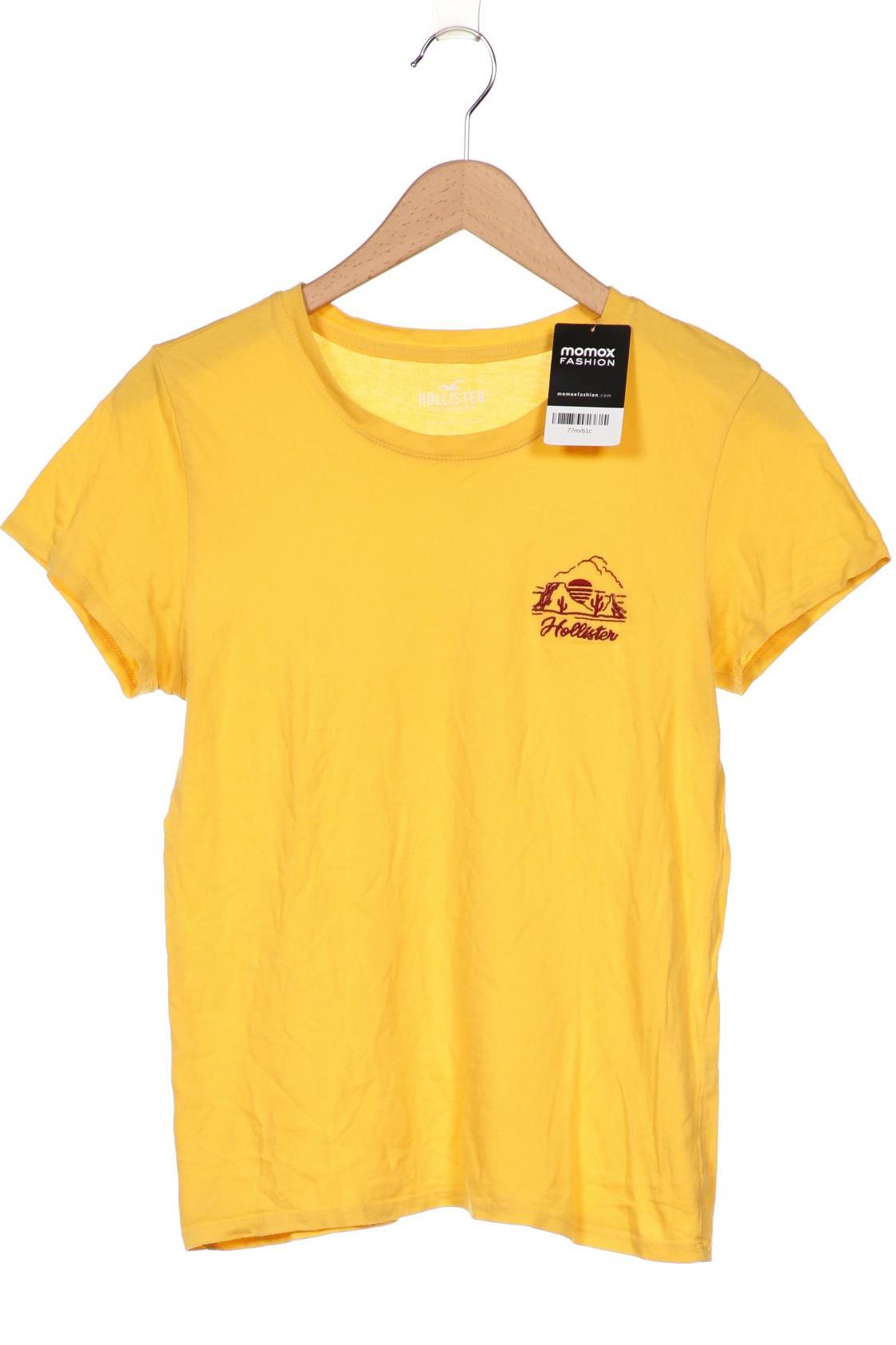

Hollister Damen T-Shirt, gelb