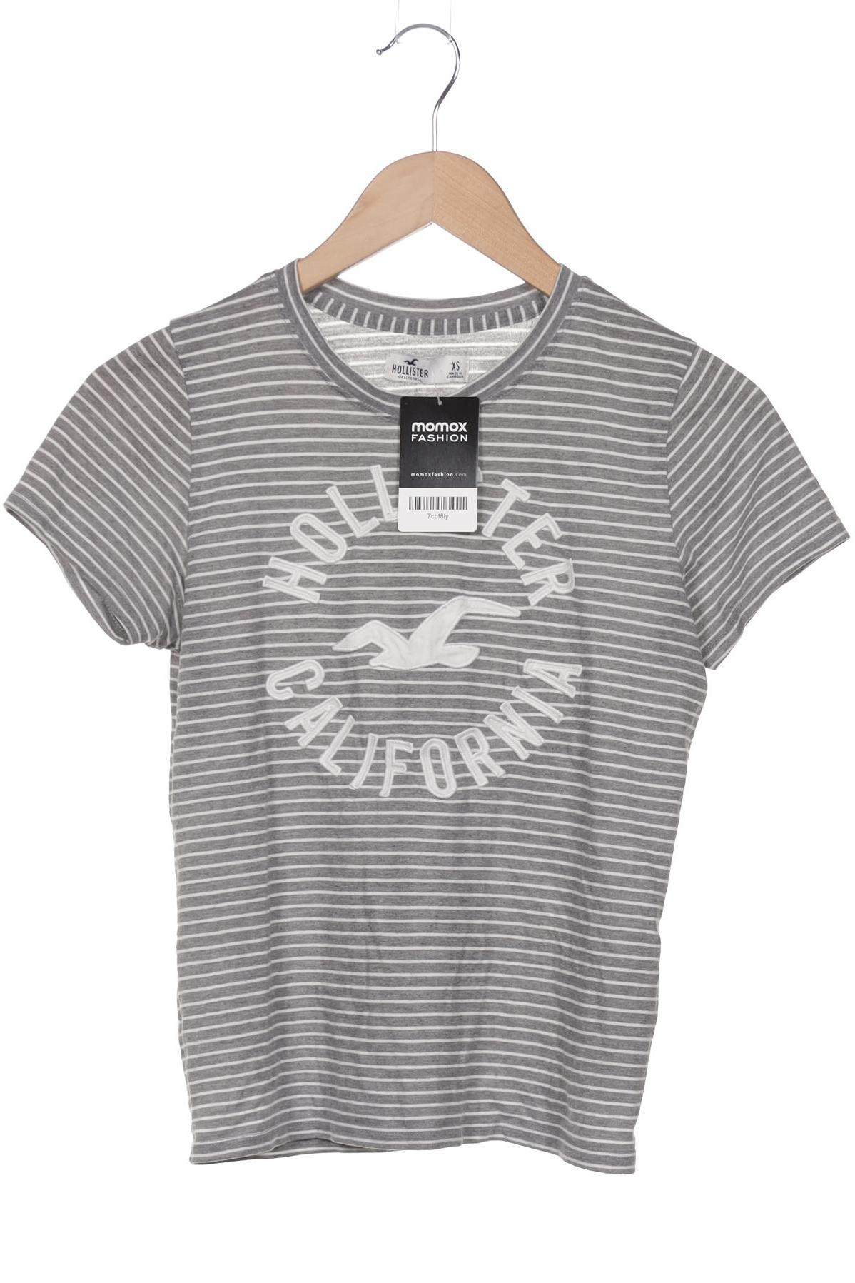 

Hollister Damen T-Shirt, grau, Gr. 34