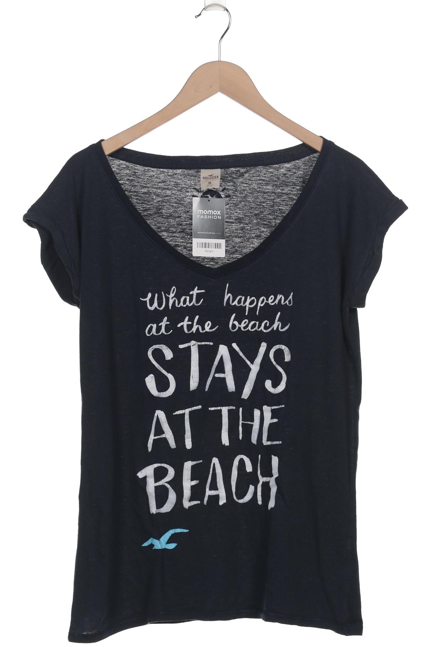 

Hollister Damen T-Shirt, marineblau, Gr. 38