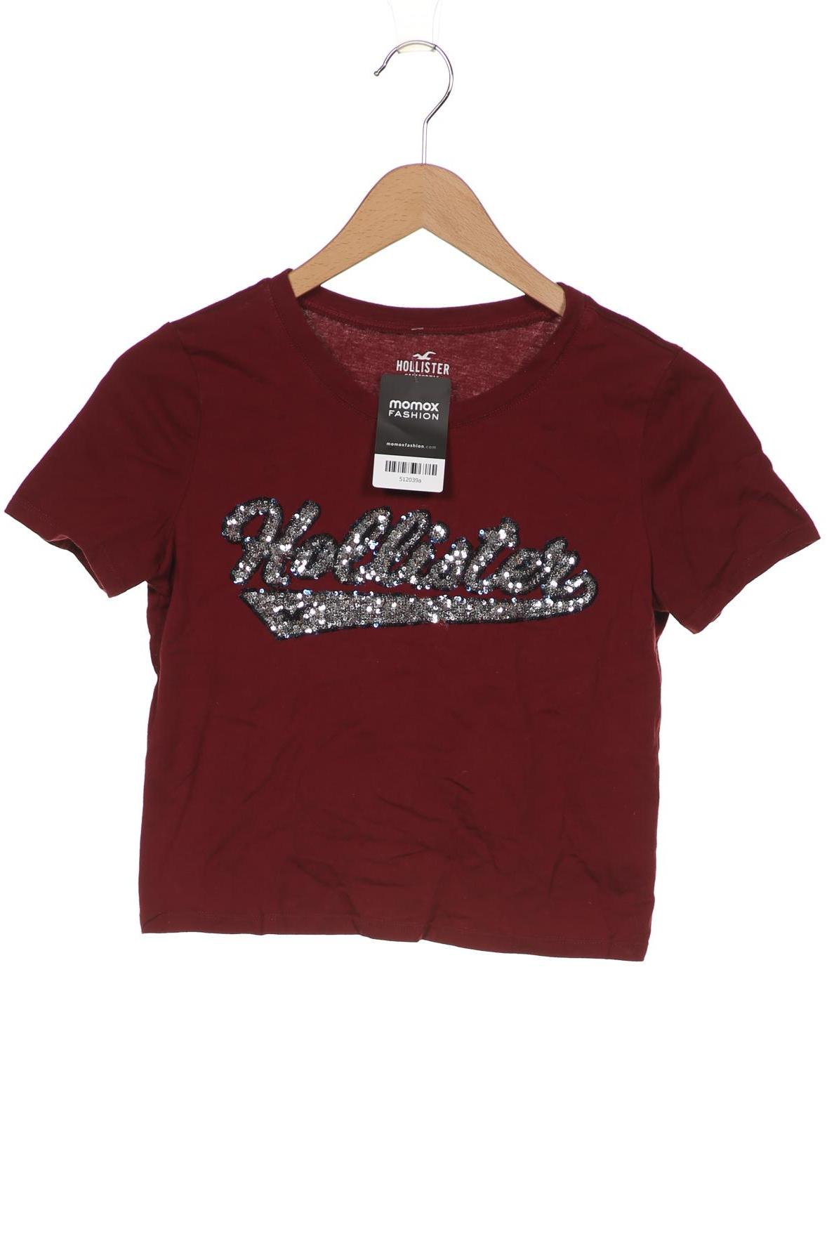 

Hollister Damen T-Shirt, bordeaux