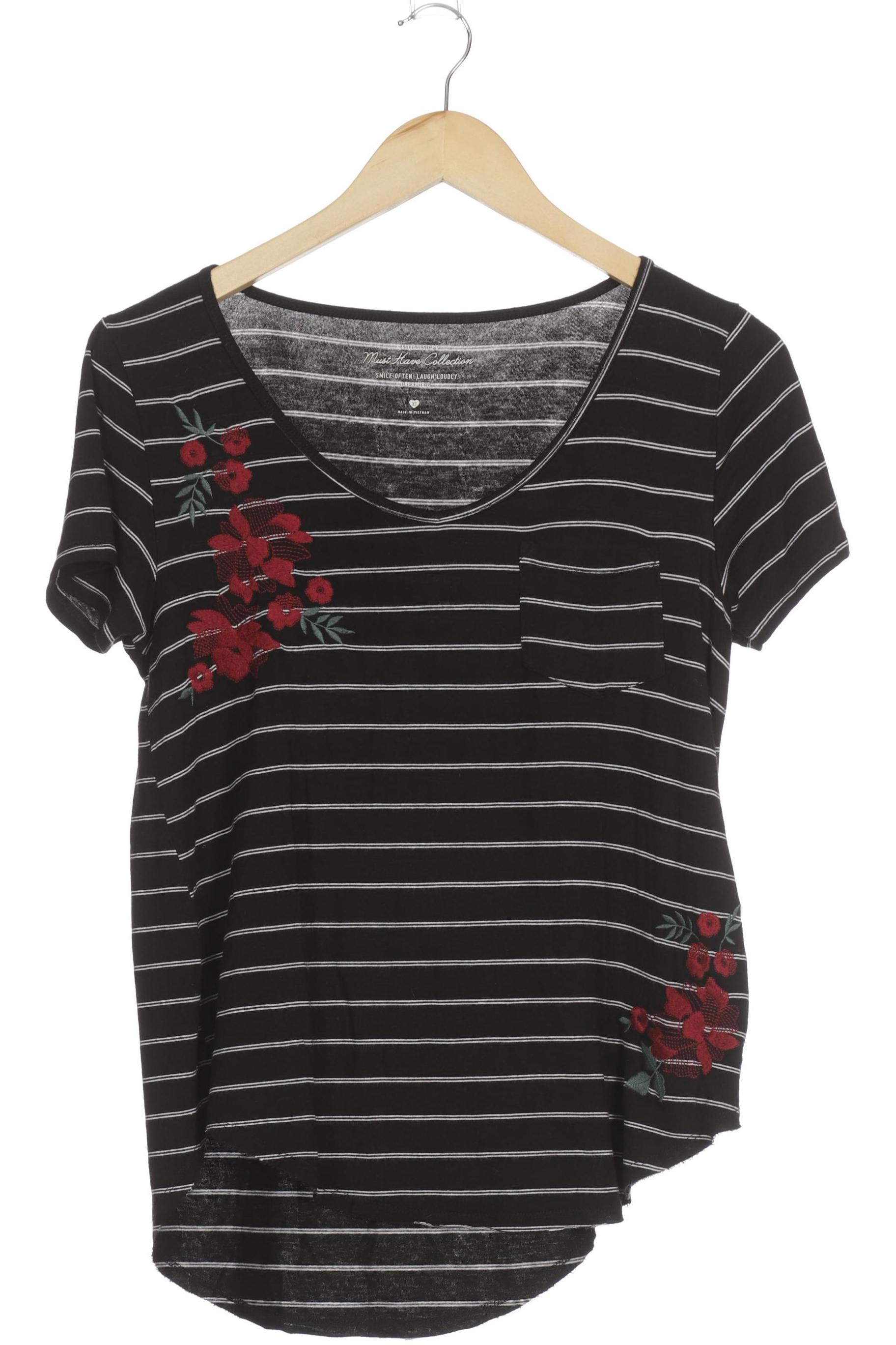 

Hollister Damen T-Shirt, schwarz, Gr. 34