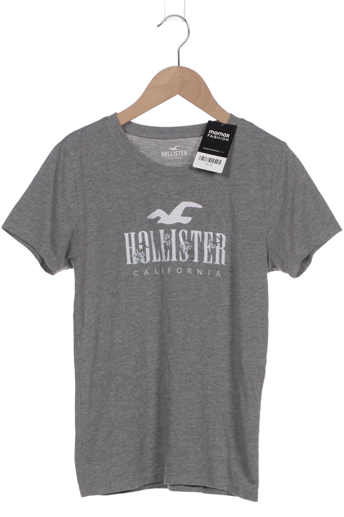 

Hollister Damen T-Shirt, grau, Gr. 34