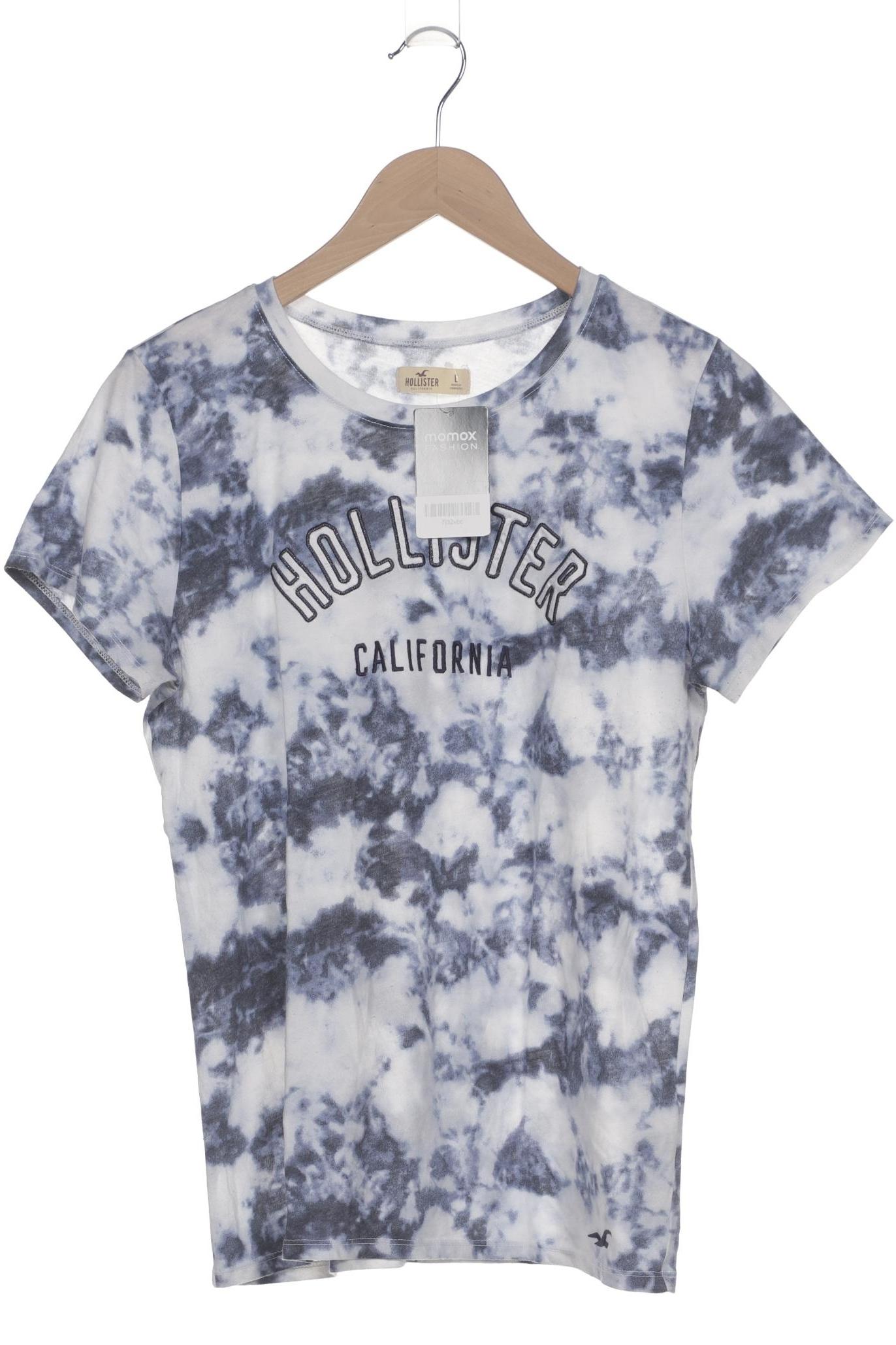 

Hollister Damen T-Shirt, blau, Gr. 42