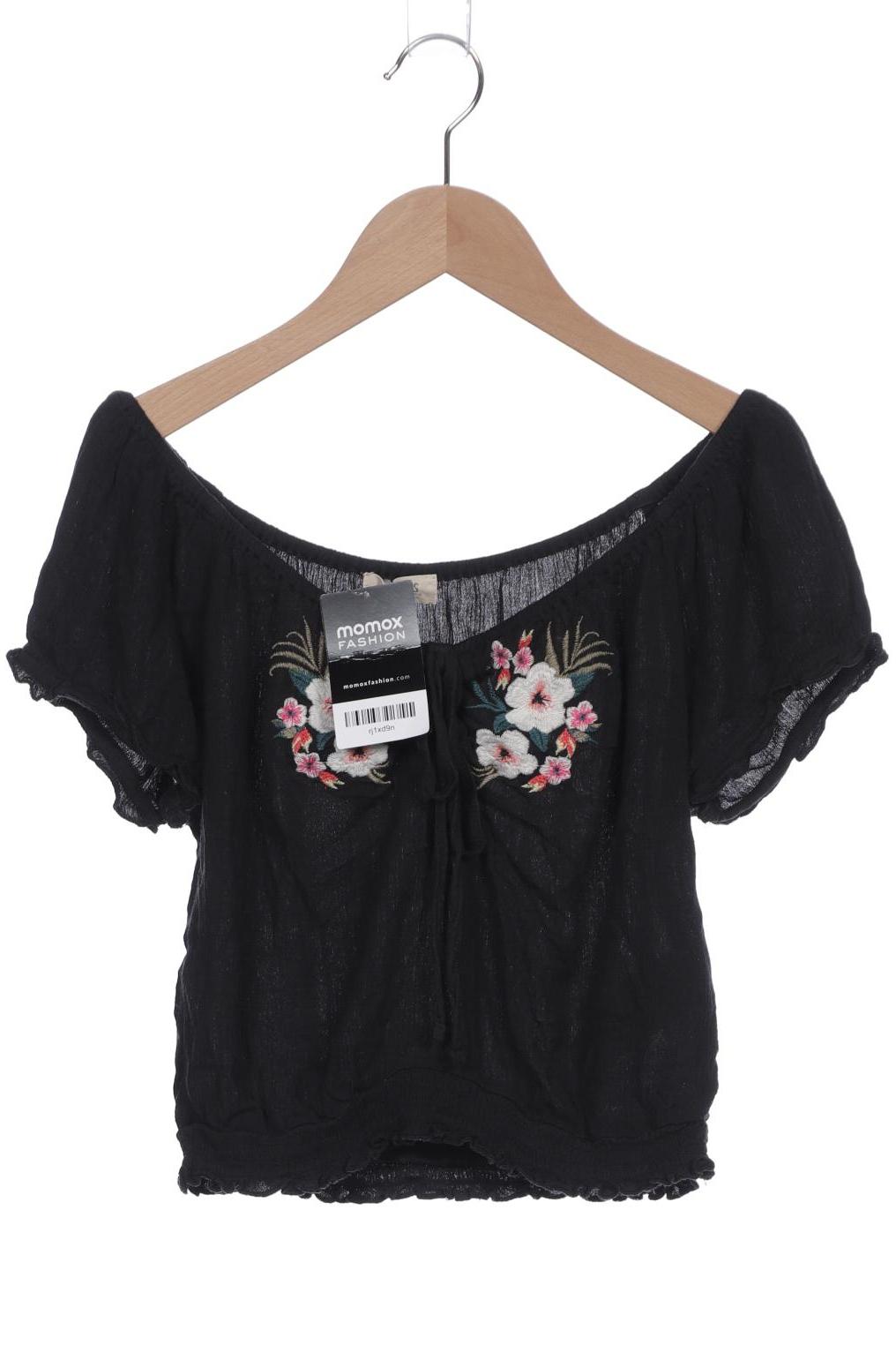 

Hollister Damen T-Shirt, schwarz, Gr. 36