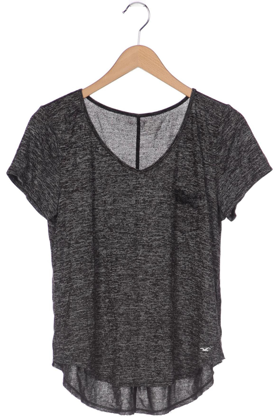 

Hollister Damen T-Shirt, schwarz, Gr. 42