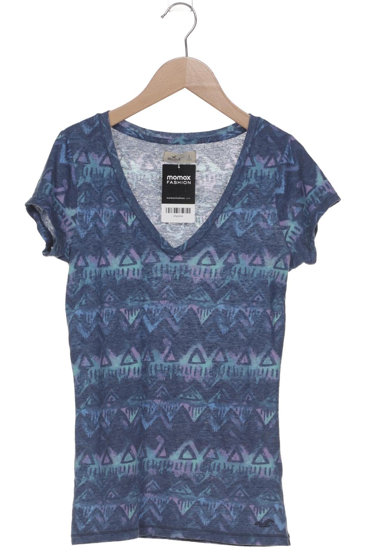 

Hollister Damen T-Shirt, blau, Gr. 36
