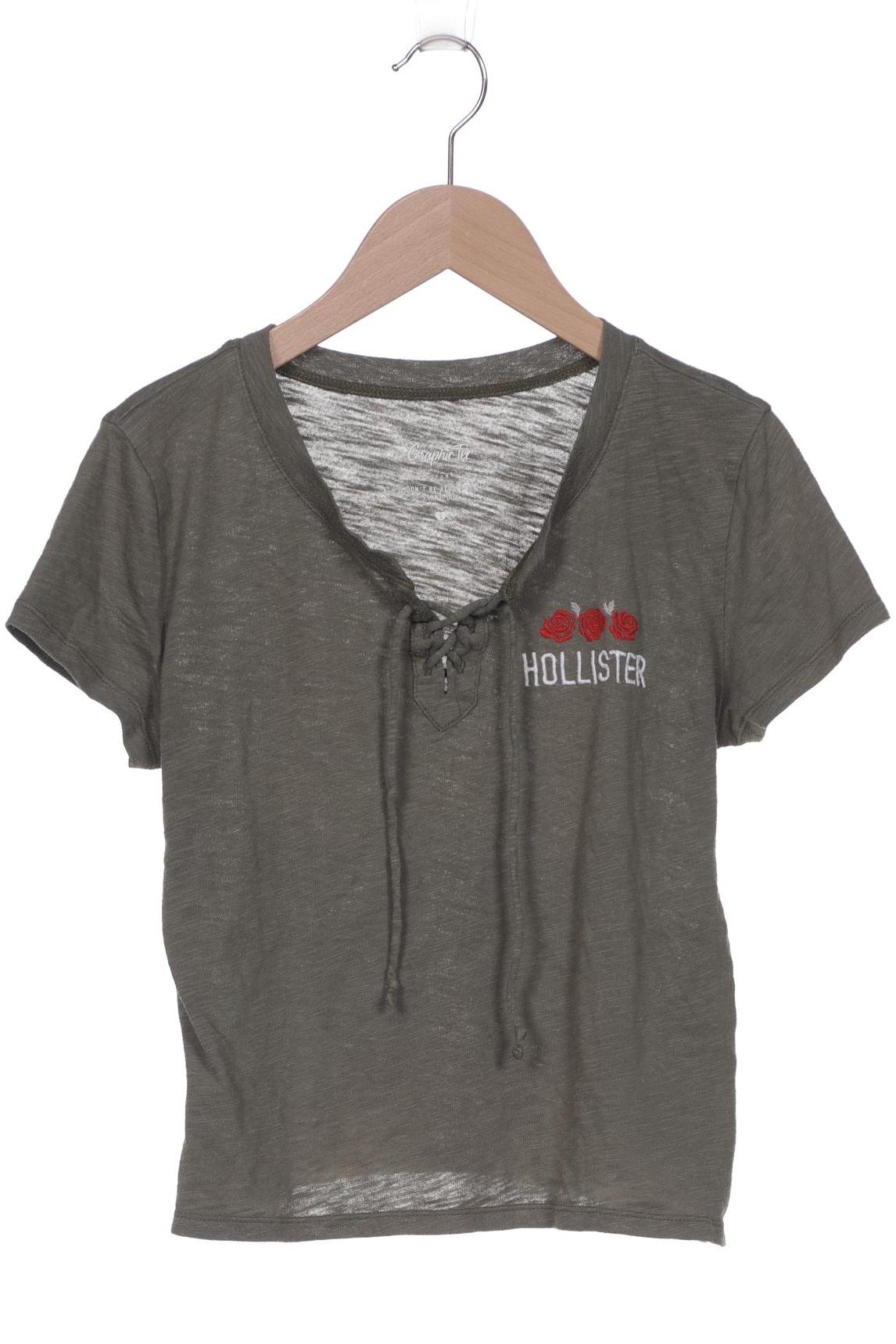 

Hollister Damen T-Shirt, grün, Gr. 36