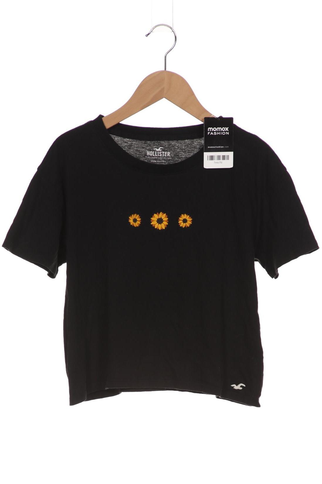 

Hollister Damen T-Shirt, schwarz, Gr. 34