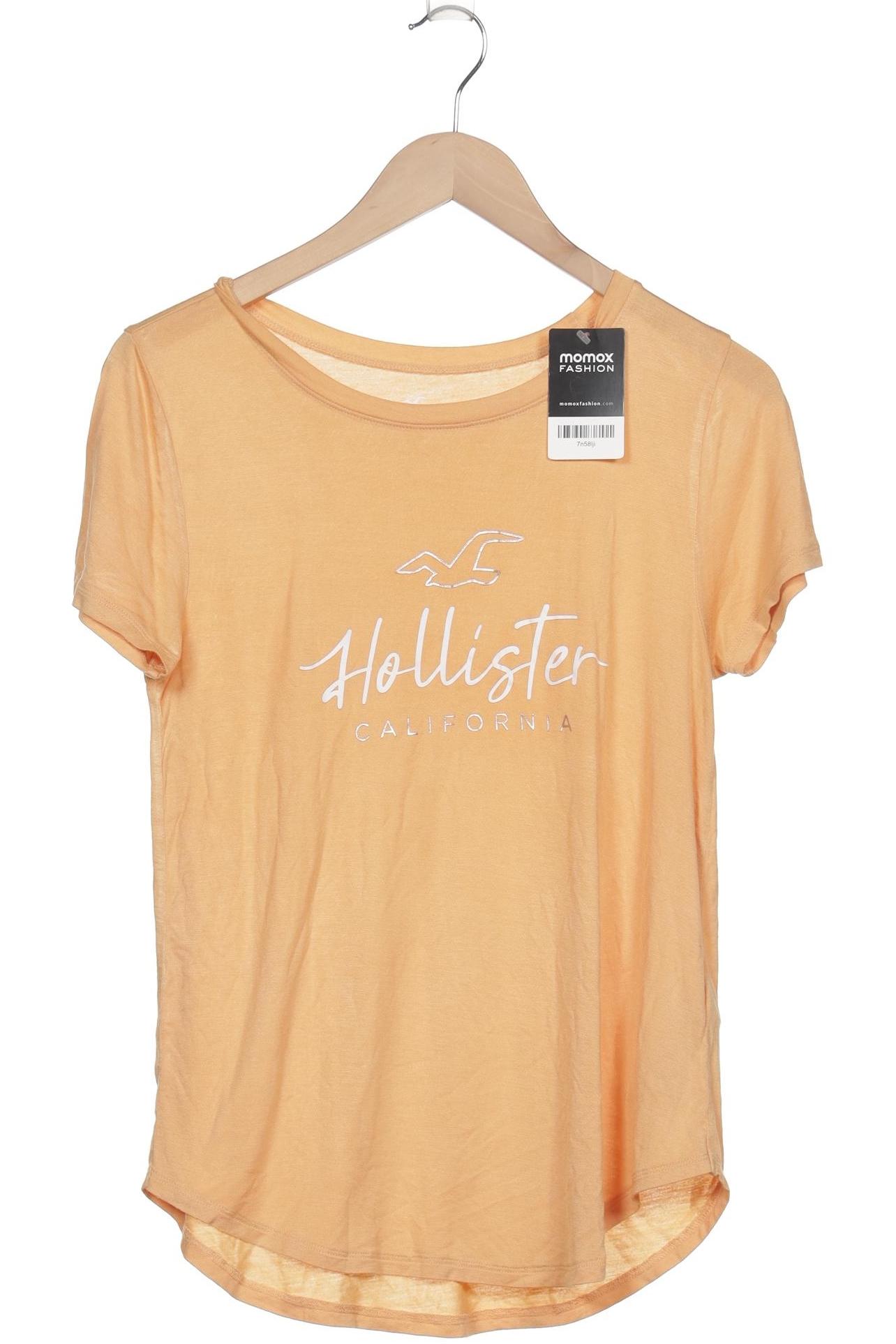 

Hollister Damen T-Shirt, orange, Gr. 36