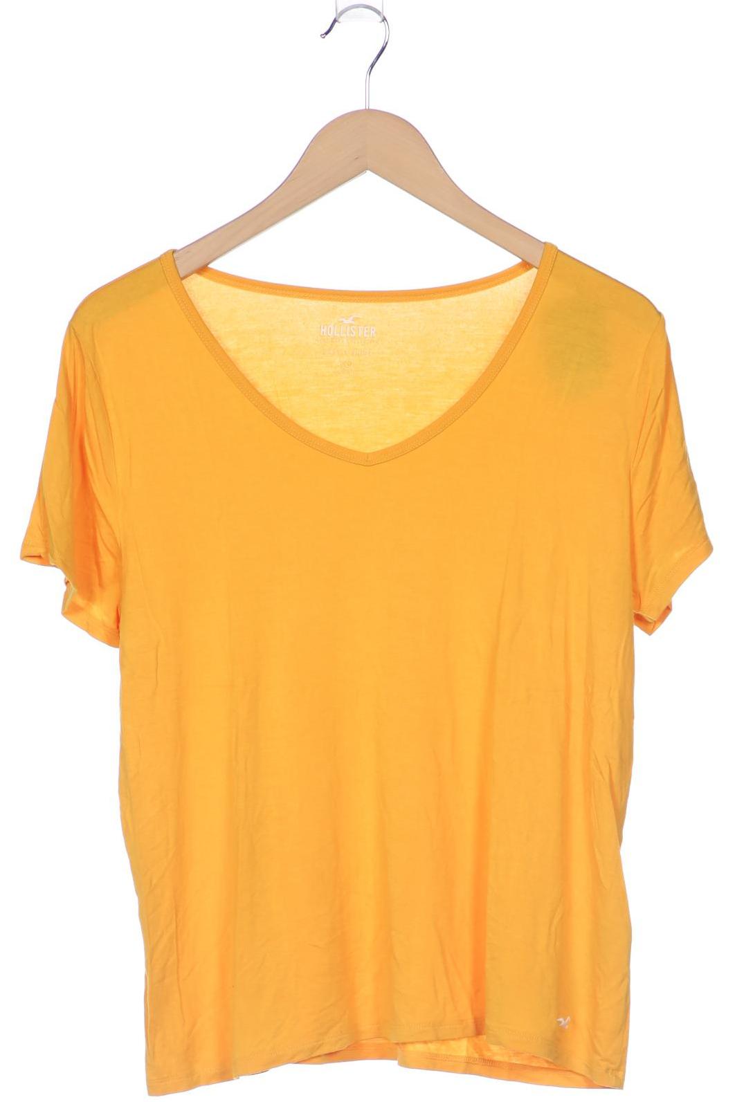 

Hollister Damen T-Shirt, gelb