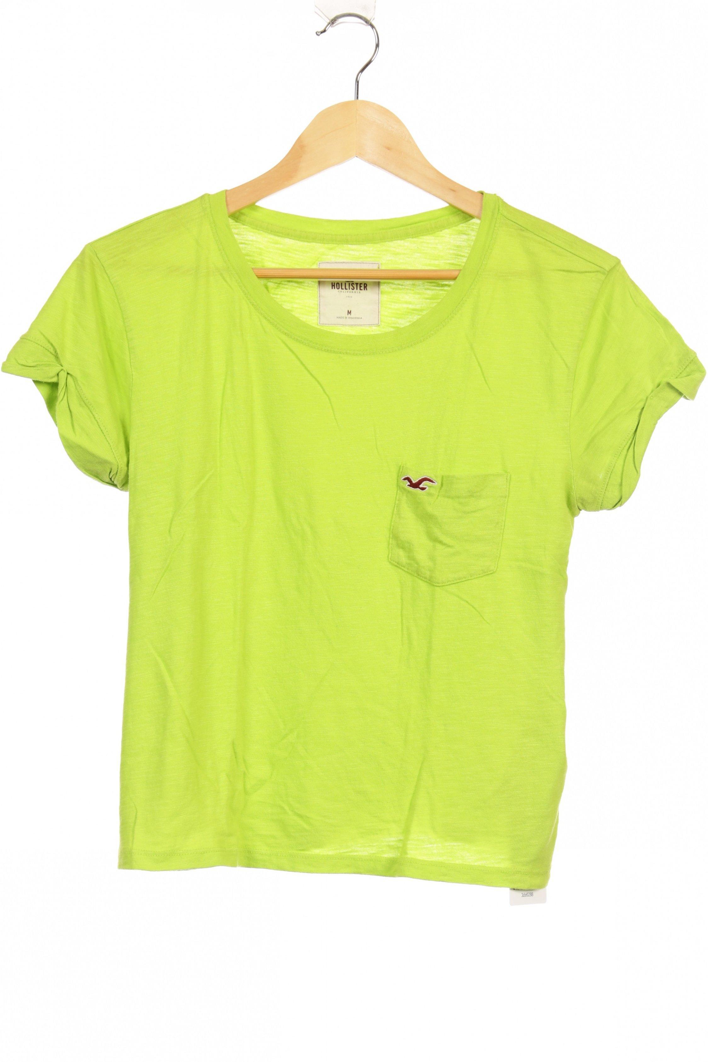 

Hollister Damen T-Shirt, grün, Gr. 38