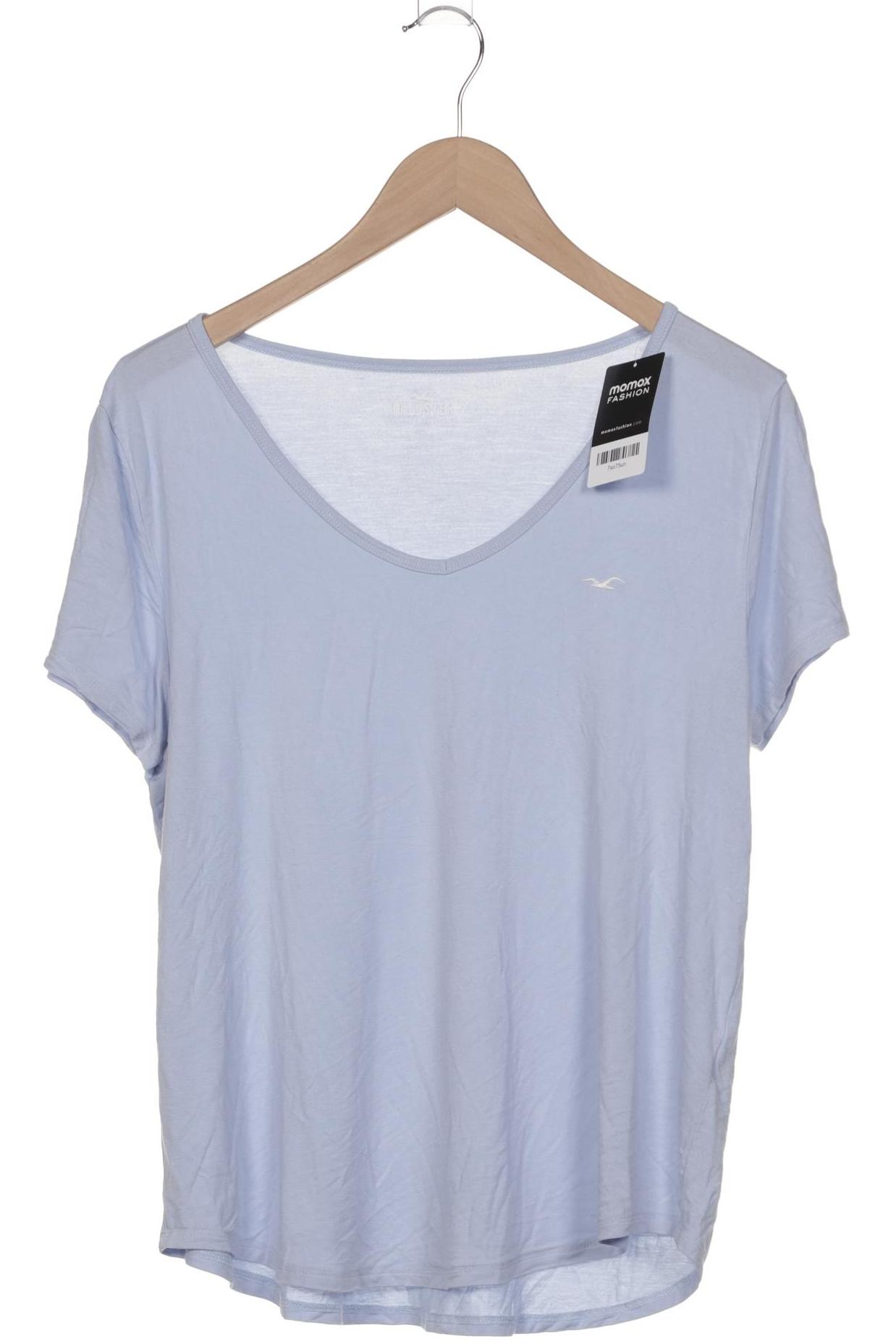 

Hollister Damen T-Shirt, hellblau, Gr. 42