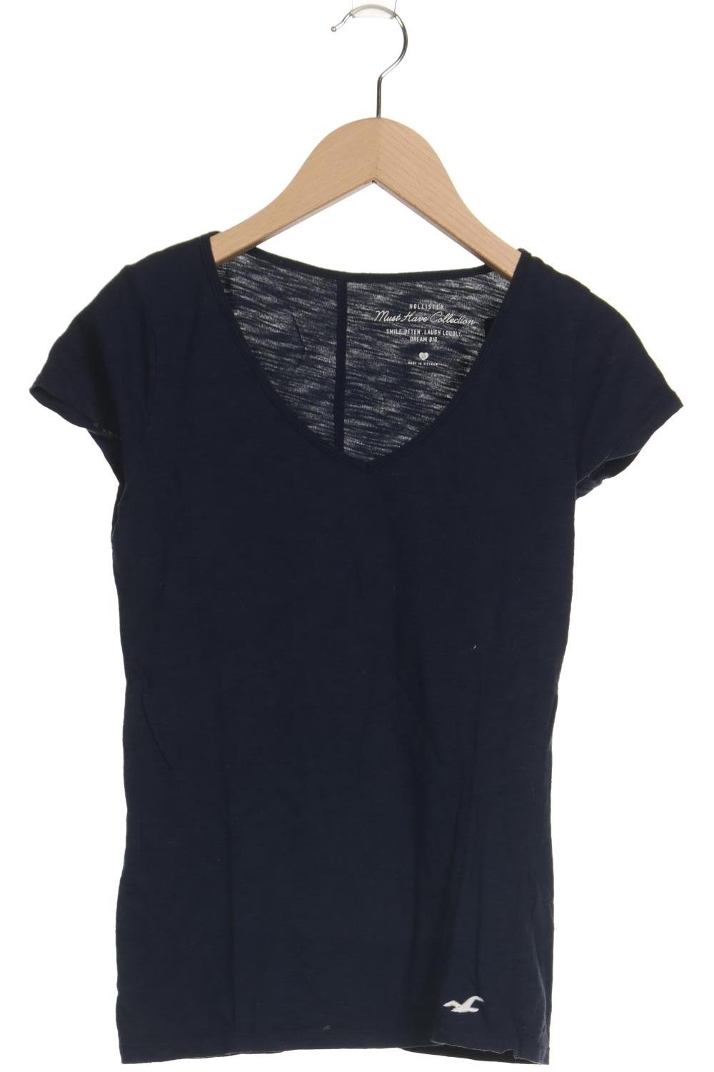 

Hollister Damen T-Shirt, marineblau, Gr. 34
