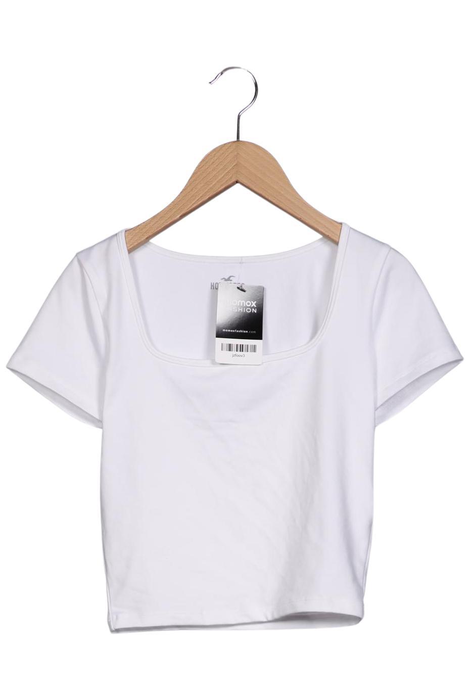 

Hollister Damen T-Shirt, weiß, Gr. 36