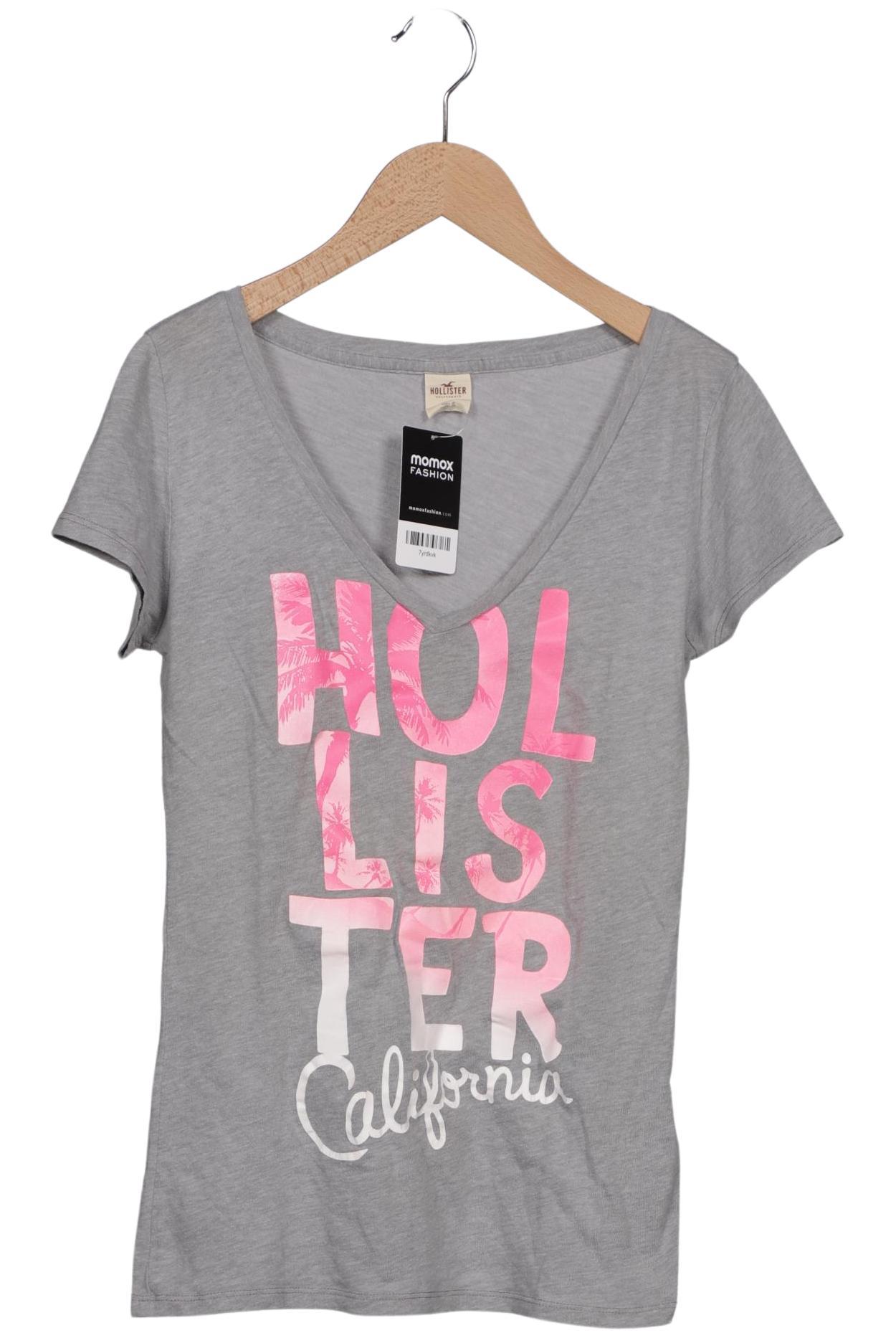 

Hollister Damen T-Shirt, grau, Gr. 34