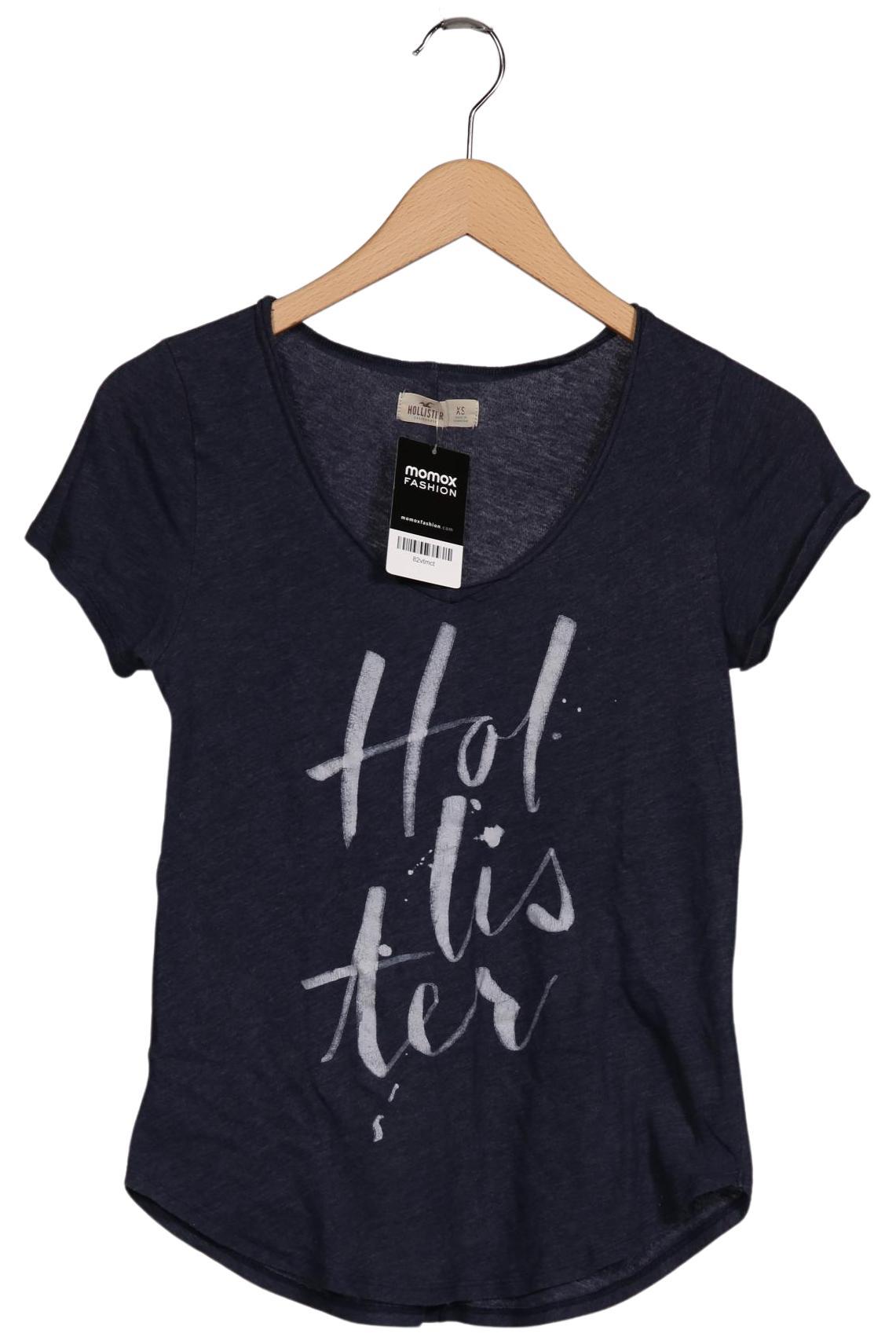 

Hollister Damen T-Shirt, marineblau, Gr. 34