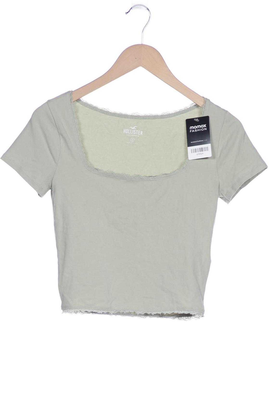 

Hollister Damen T-Shirt, hellgrün, Gr. 36