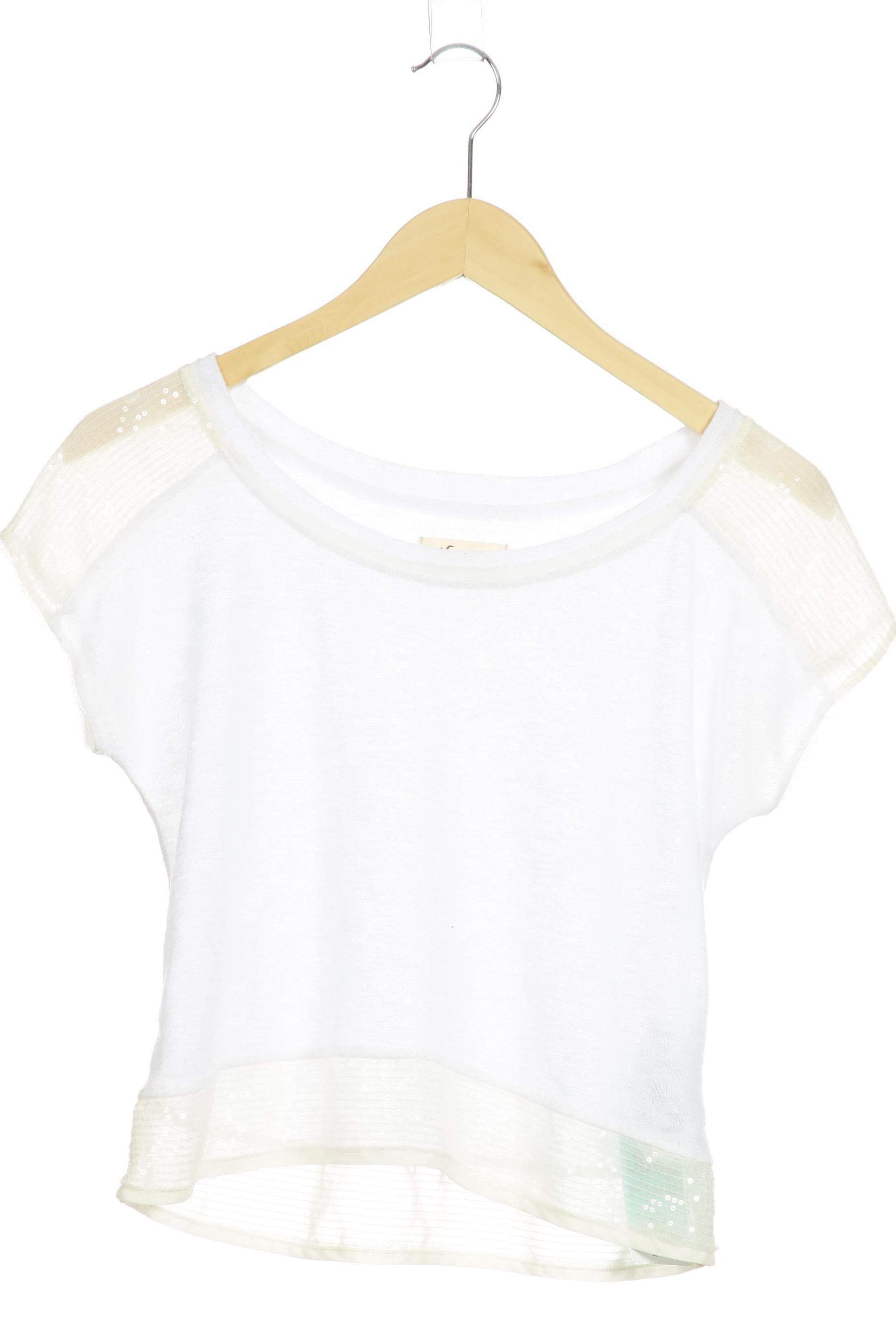 

Hollister Damen T-Shirt, weiß, Gr. 36