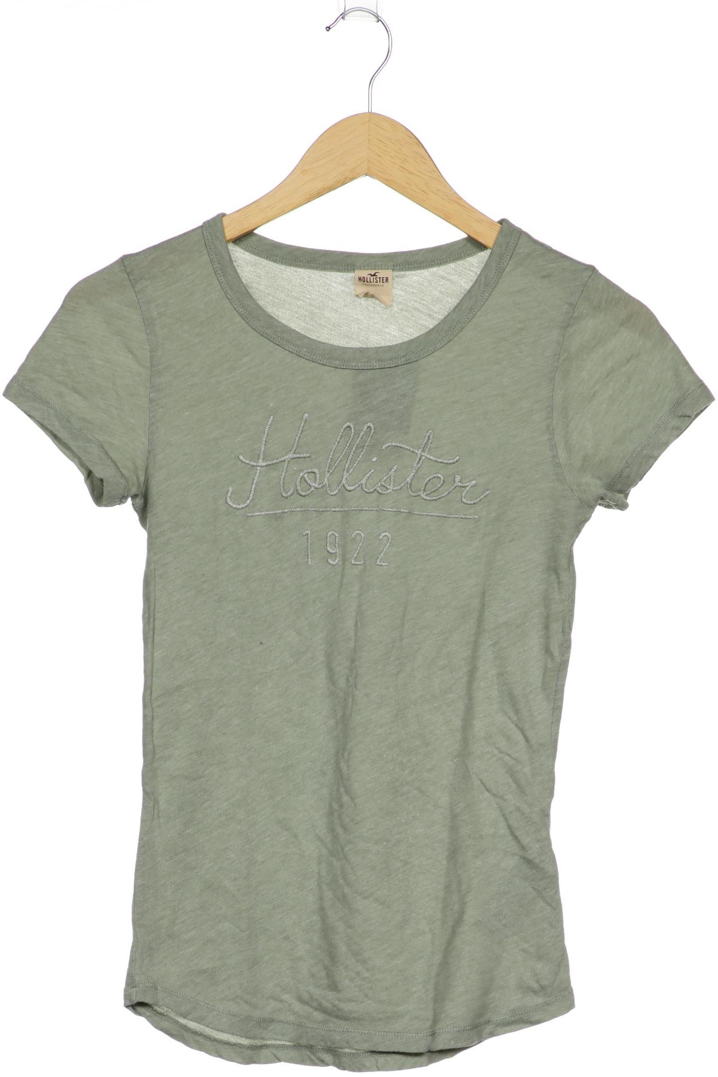 

Hollister Damen T-Shirt, grün, Gr. 36