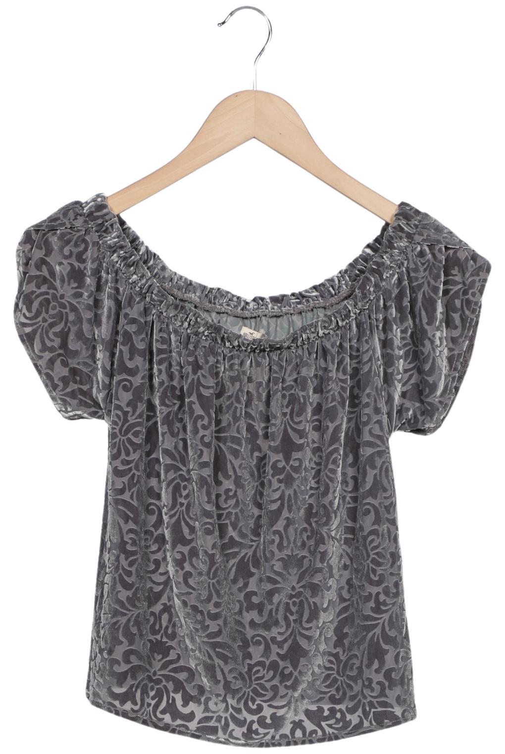 

Hollister Damen T-Shirt, grau, Gr. 34