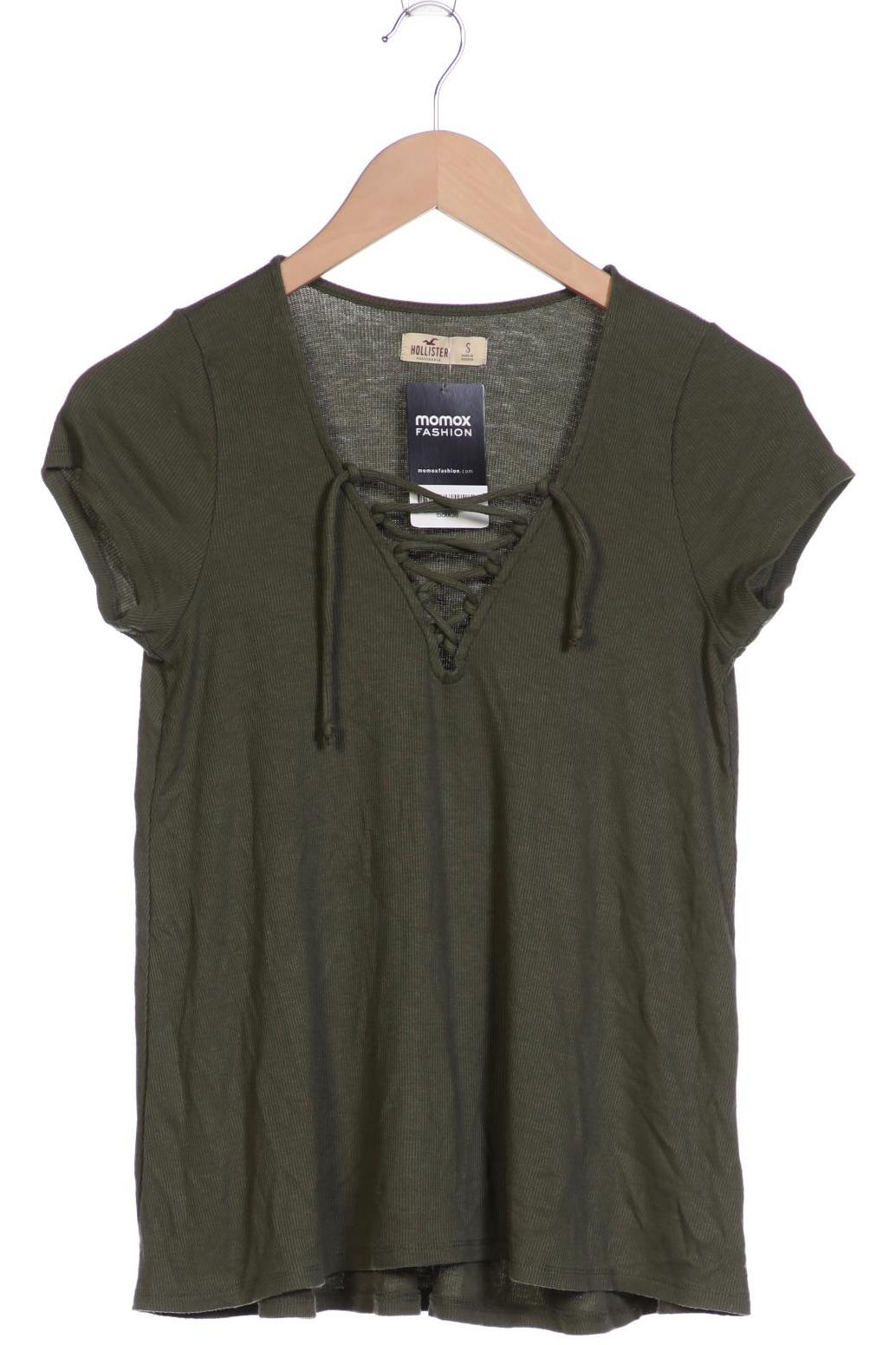 

Hollister Damen T-Shirt, grün, Gr. 36