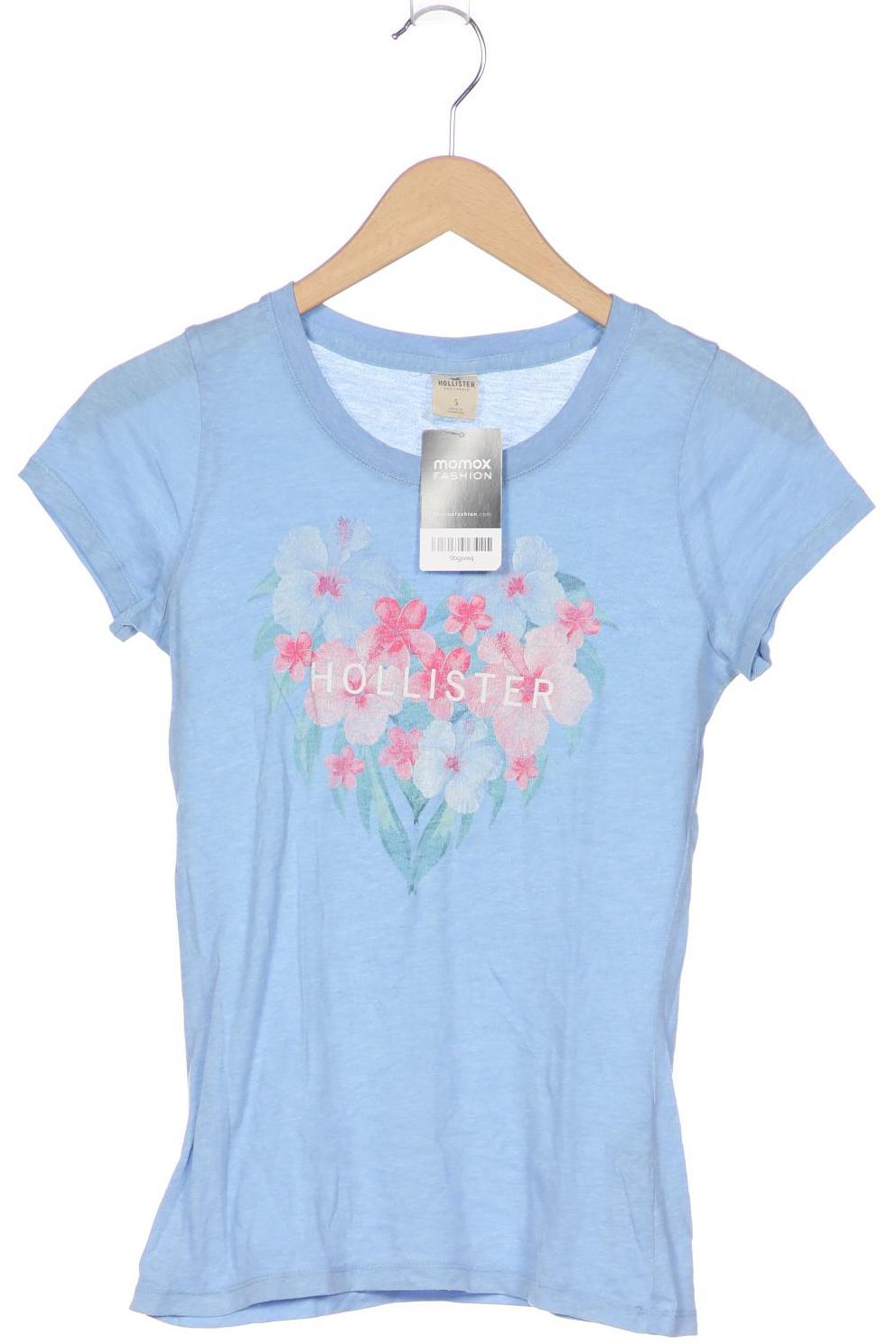 

Hollister Damen T-Shirt, hellblau, Gr. 36