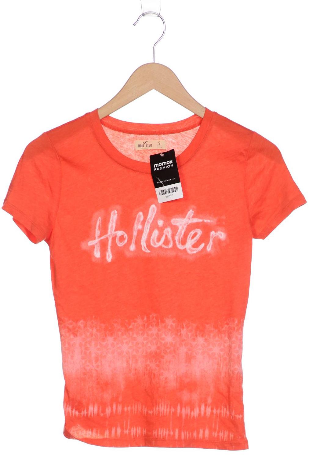 

Hollister Damen T-Shirt, orange, Gr. 36