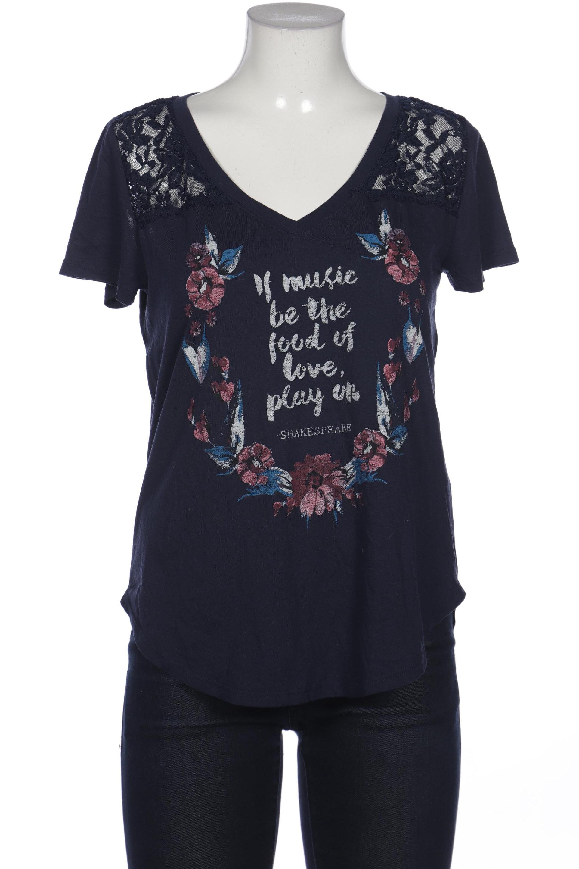 

Hollister Damen T-Shirt, marineblau
